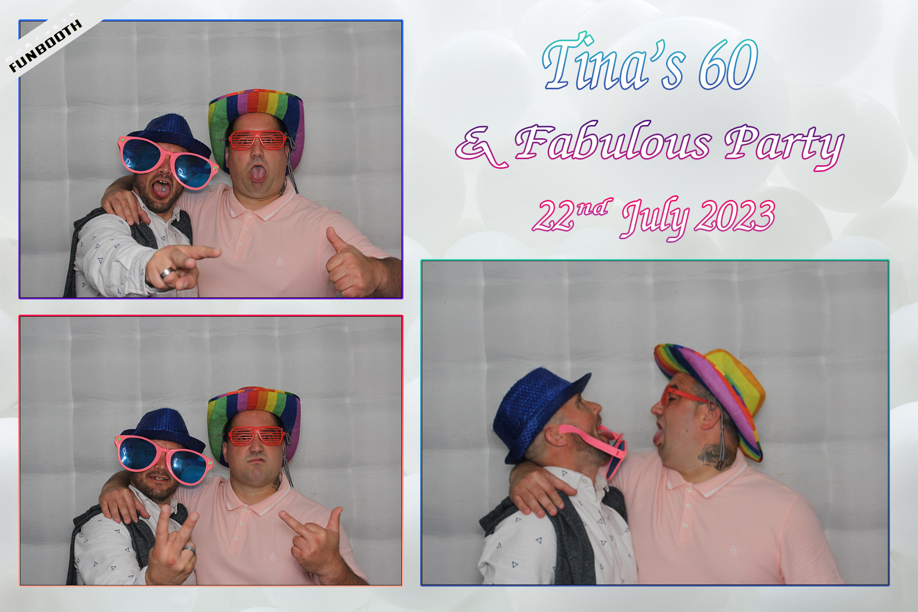 Tina's 60 & Fabulous Party | View more photos from the event at gallery.funbooth.uk.com/u/FunboothLTD1/Tinas-60-Fabulous-Party