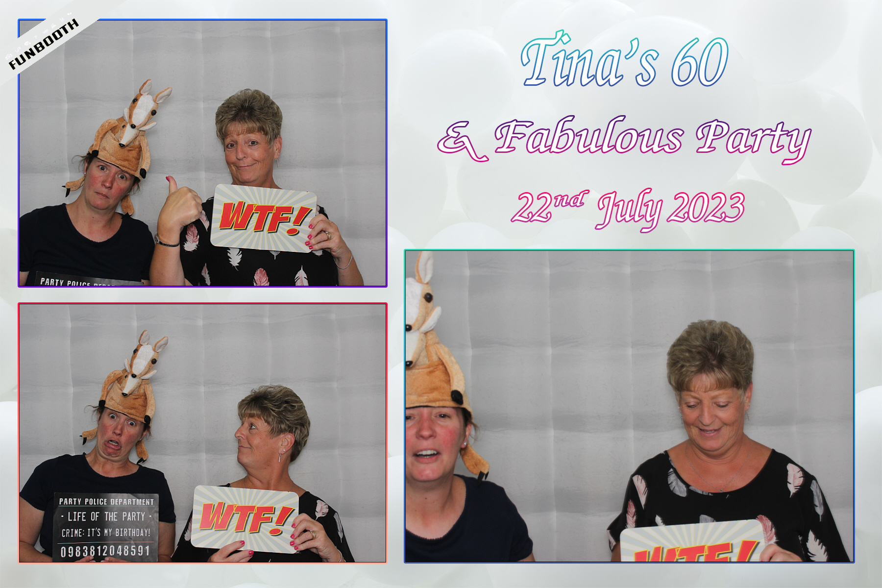 Tina's 60 & Fabulous Party | View more photos from the event at gallery.funbooth.uk.com/u/FunboothLTD1/Tinas-60-Fabulous-Party