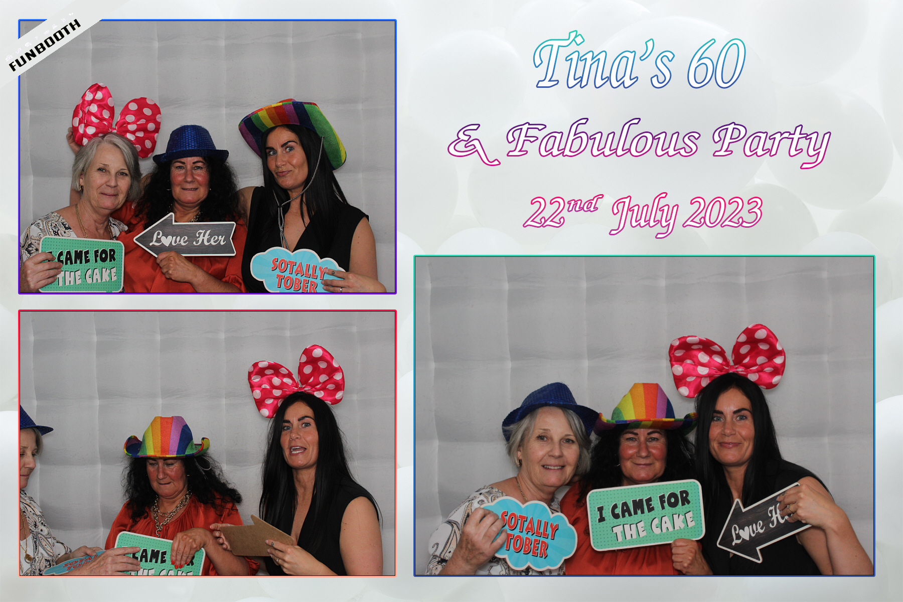 Tina's 60 & Fabulous Party | View more photos from the event at gallery.funbooth.uk.com/u/FunboothLTD1/Tinas-60-Fabulous-Party