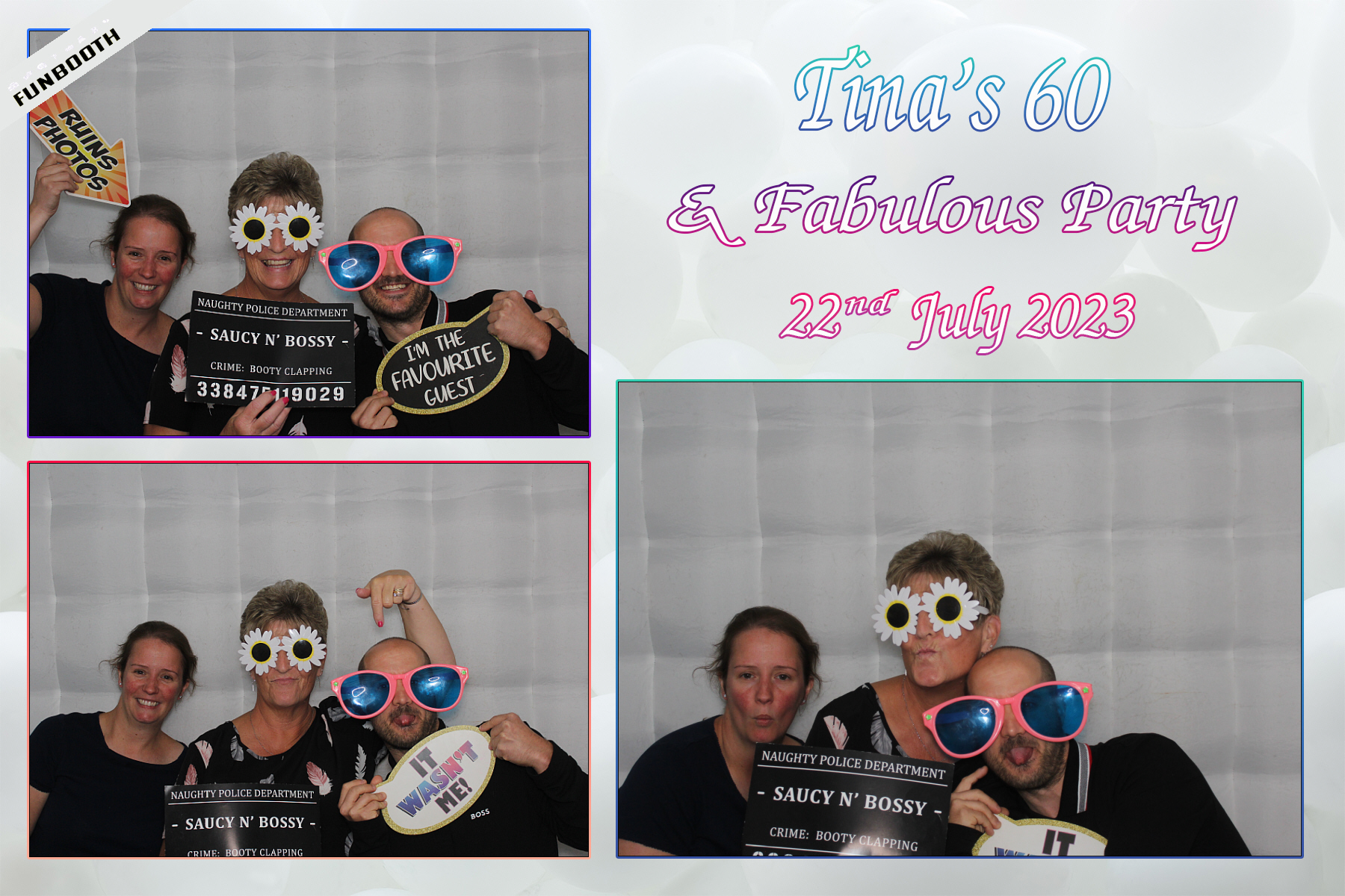 Tina's 60 & Fabulous Party | View more photos from the event at gallery.funbooth.uk.com/u/FunboothLTD1/Tinas-60-Fabulous-Party