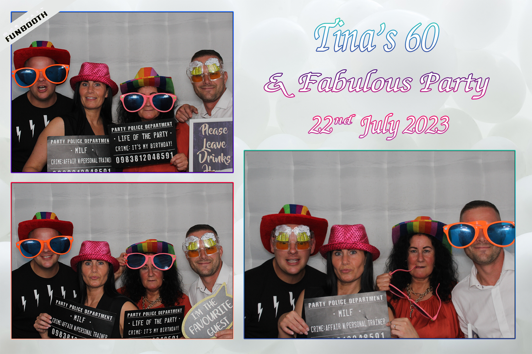 Tina's 60 & Fabulous Party | View more photos from the event at gallery.funbooth.uk.com/u/FunboothLTD1/Tinas-60-Fabulous-Party