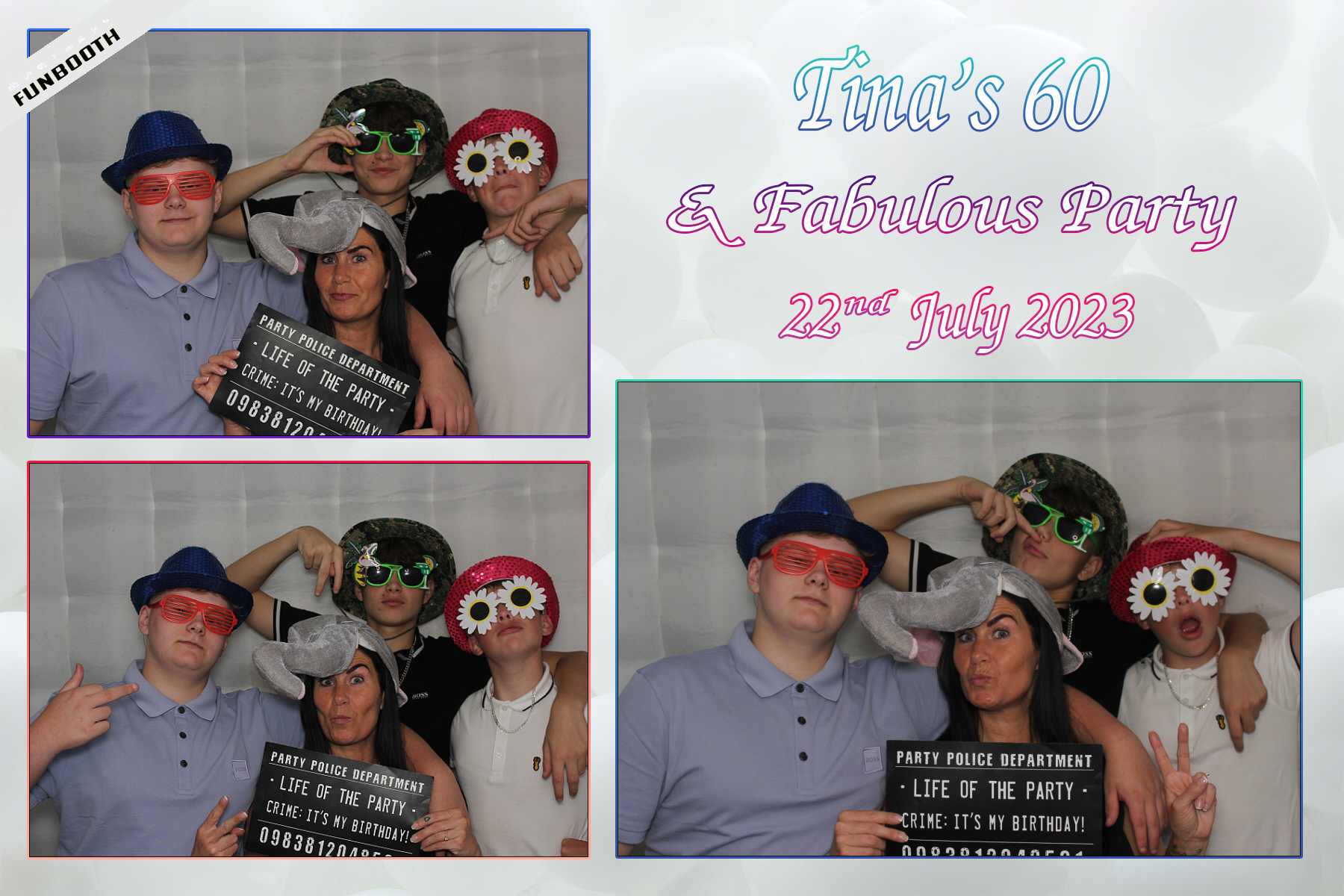 Tina's 60 & Fabulous Party | View more photos from the event at gallery.funbooth.uk.com/u/FunboothLTD1/Tinas-60-Fabulous-Party