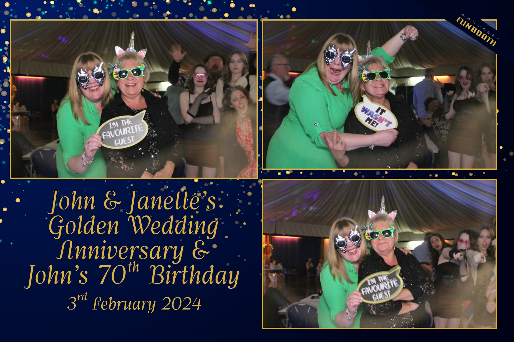 Golden Wedding & 70th Birthday | View more photos from the event at gallery.funbooth.uk.com/u/FunboothLTD1/Golden-Wedding-70th-Birthday