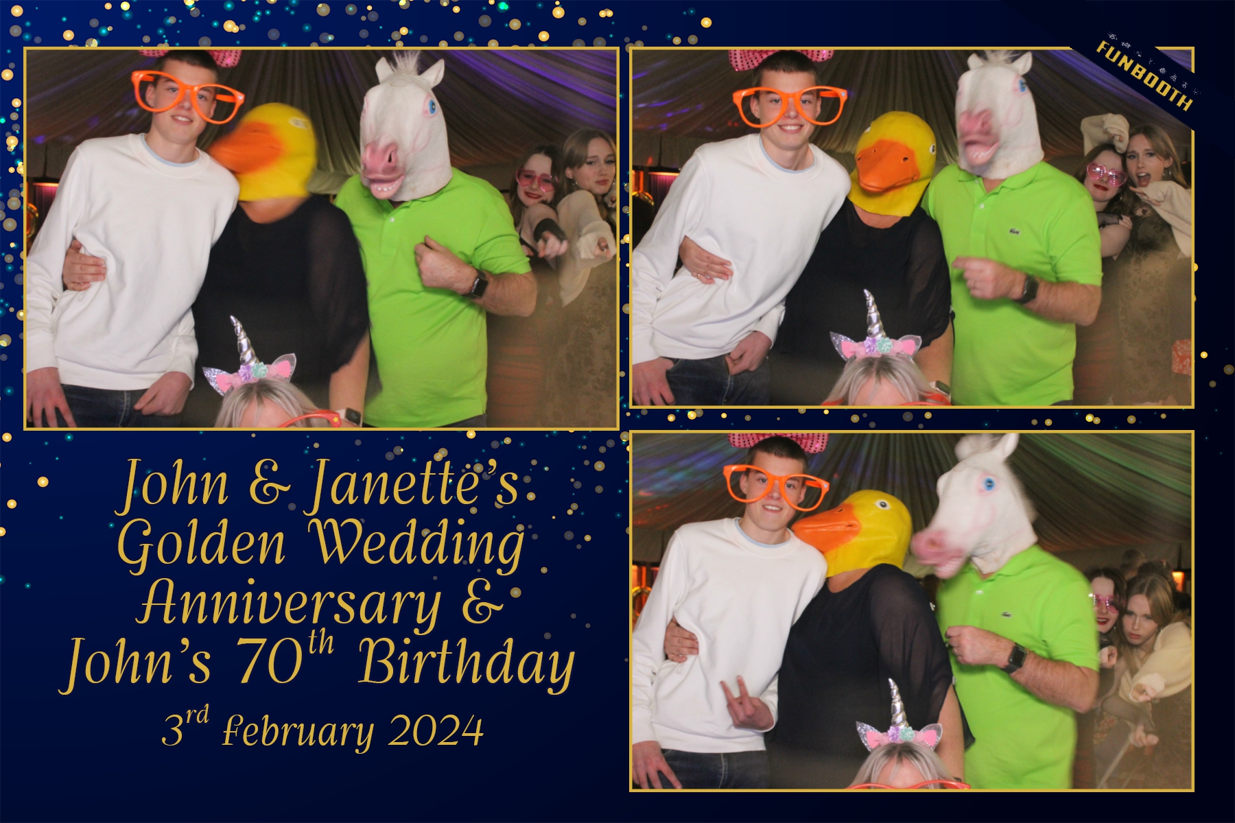 Golden Wedding & 70th Birthday | View more photos from the event at gallery.funbooth.uk.com/u/FunboothLTD1/Golden-Wedding-70th-Birthday