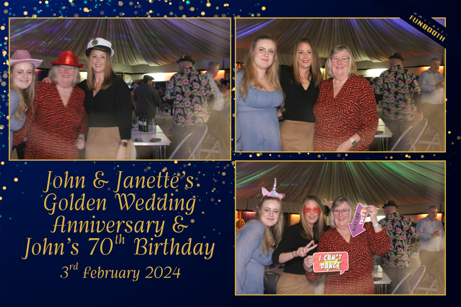 Golden Wedding & 70th Birthday | View more photos from the event at gallery.funbooth.uk.com/u/FunboothLTD1/Golden-Wedding-70th-Birthday