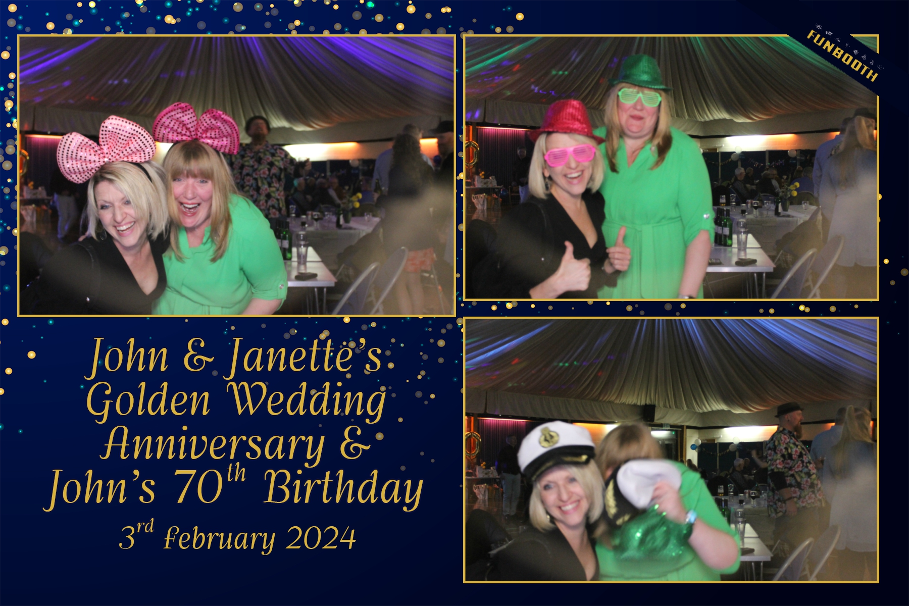 Golden Wedding & 70th Birthday | View more photos from the event at gallery.funbooth.uk.com/u/FunboothLTD1/Golden-Wedding-70th-Birthday