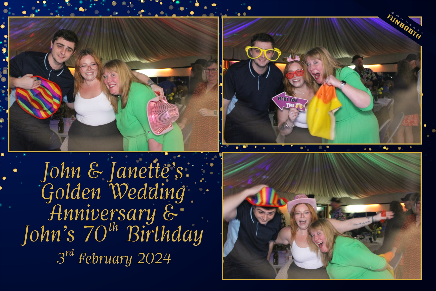 Golden Wedding & 70th Birthday | View more photos from the event at gallery.funbooth.uk.com/u/FunboothLTD1/Golden-Wedding-70th-Birthday