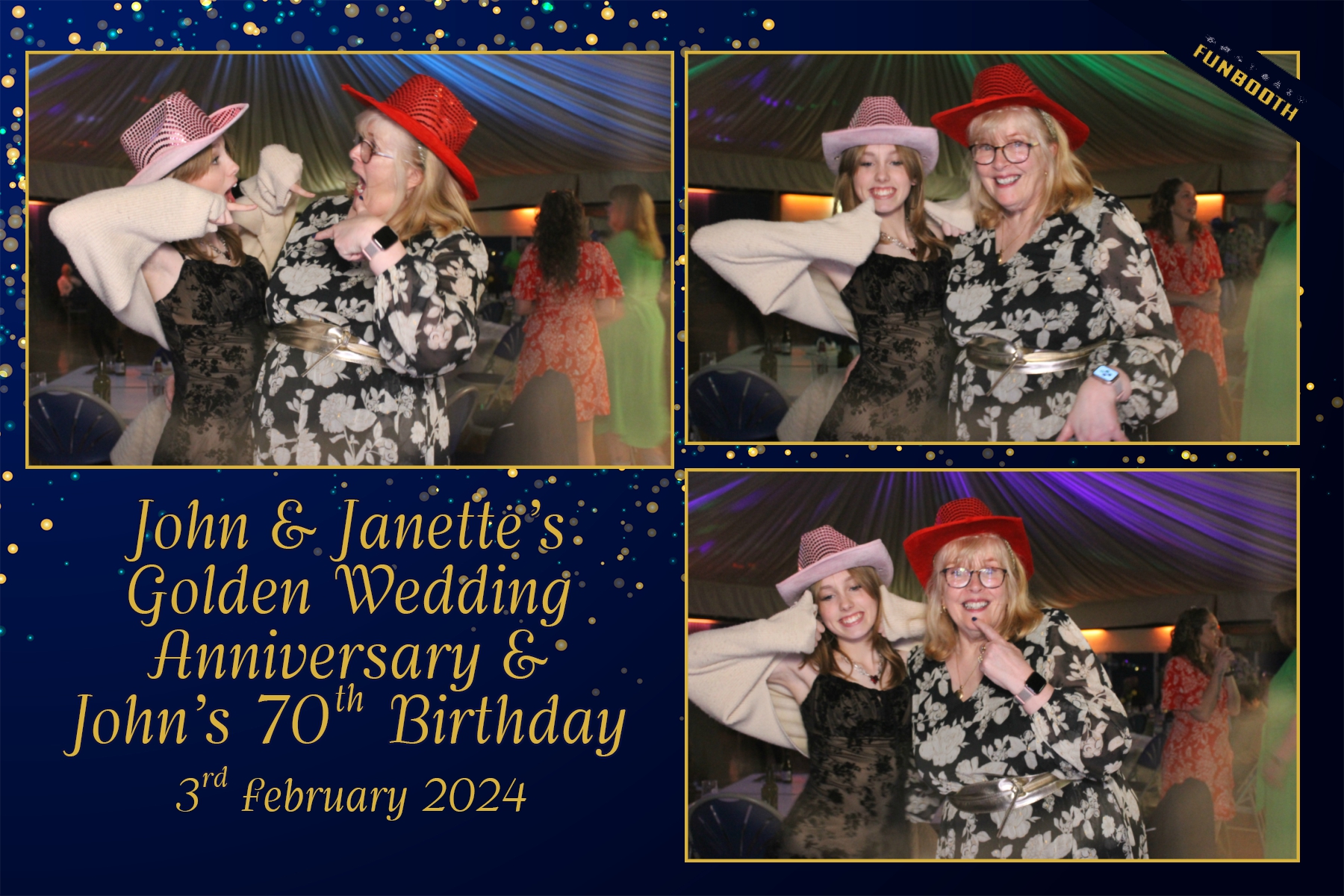 Golden Wedding & 70th Birthday | View more photos from the event at gallery.funbooth.uk.com/u/FunboothLTD1/Golden-Wedding-70th-Birthday
