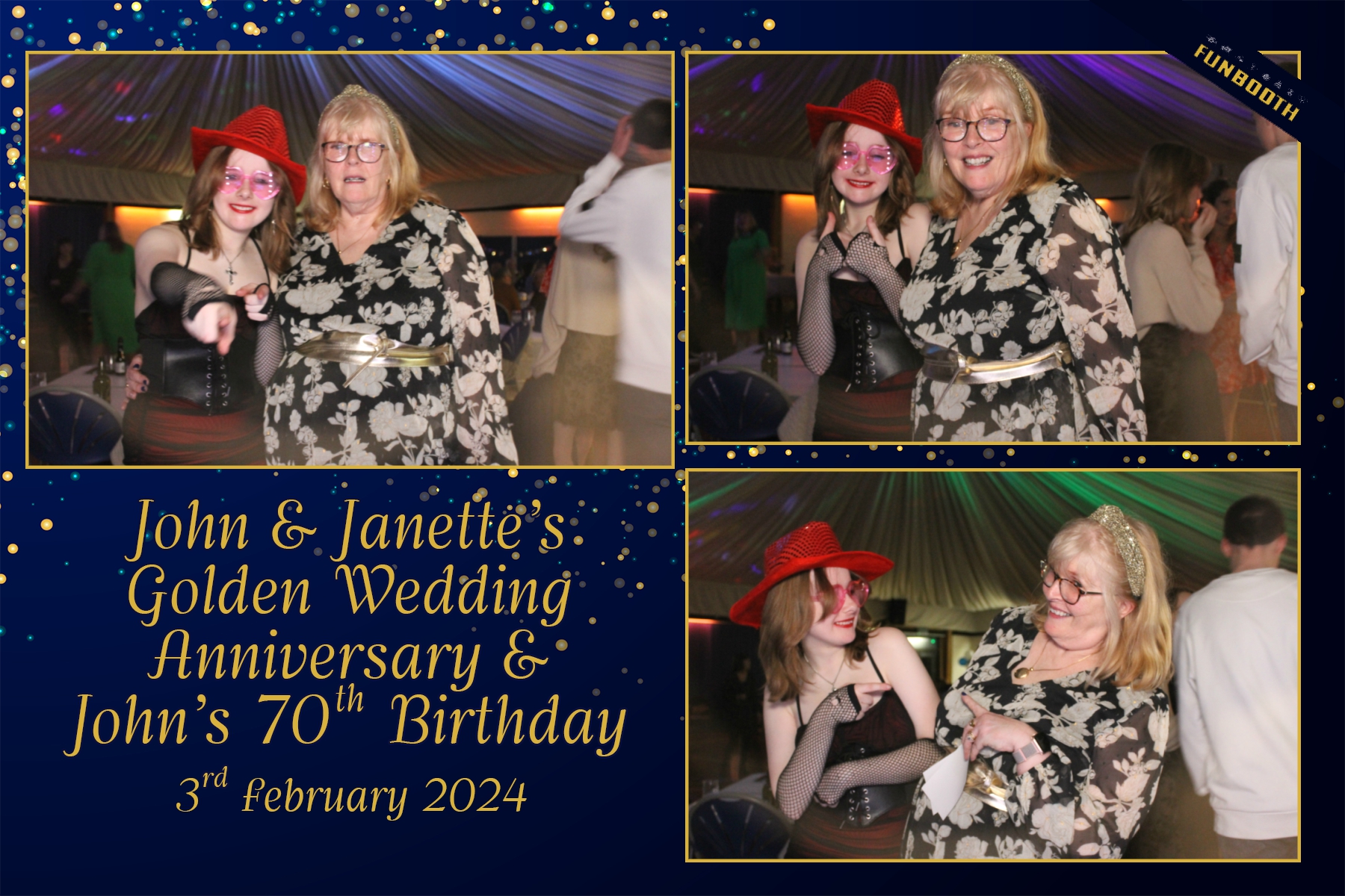 Golden Wedding & 70th Birthday | View more photos from the event at gallery.funbooth.uk.com/u/FunboothLTD1/Golden-Wedding-70th-Birthday