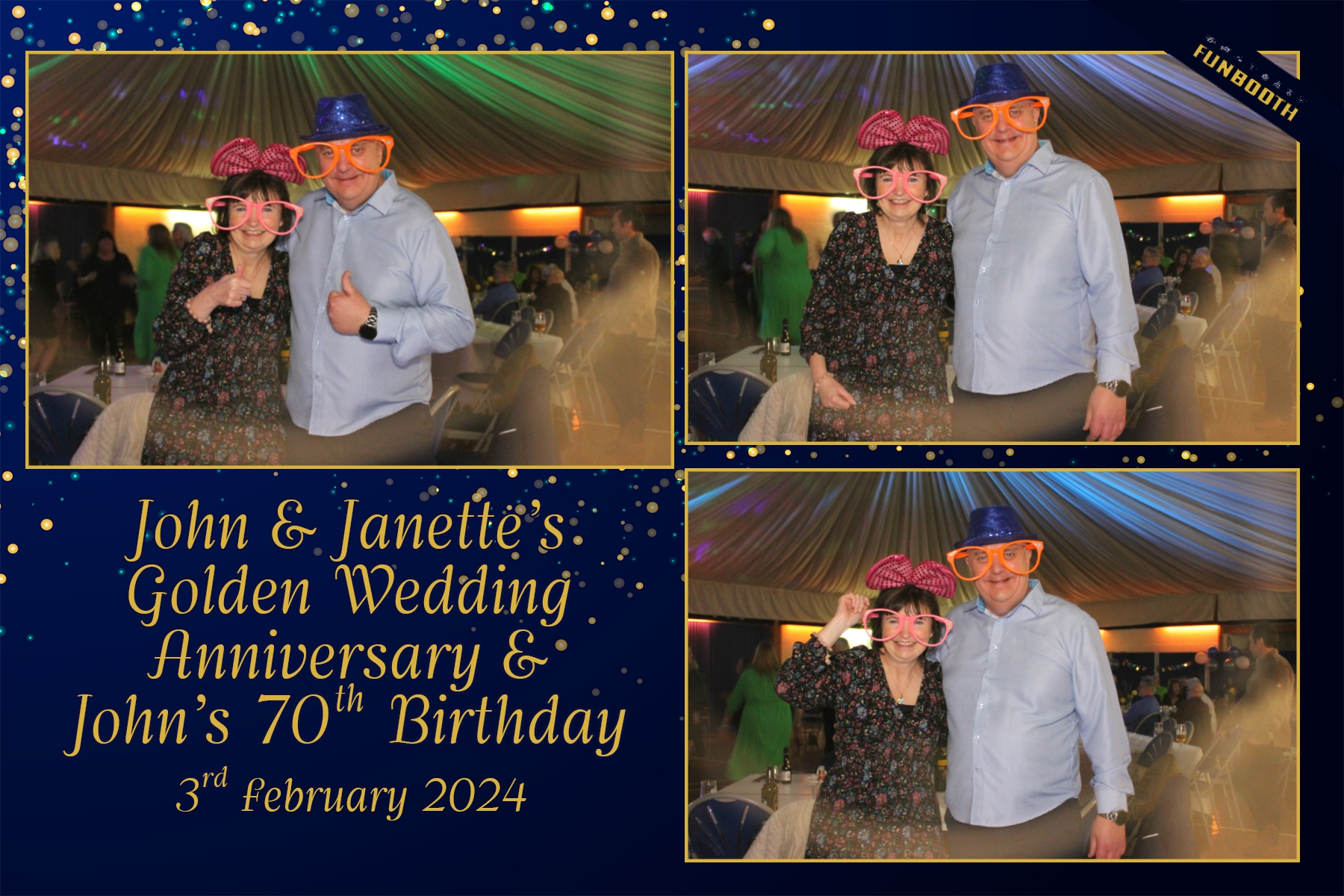 Golden Wedding & 70th Birthday | View more photos from the event at gallery.funbooth.uk.com/u/FunboothLTD1/Golden-Wedding-70th-Birthday