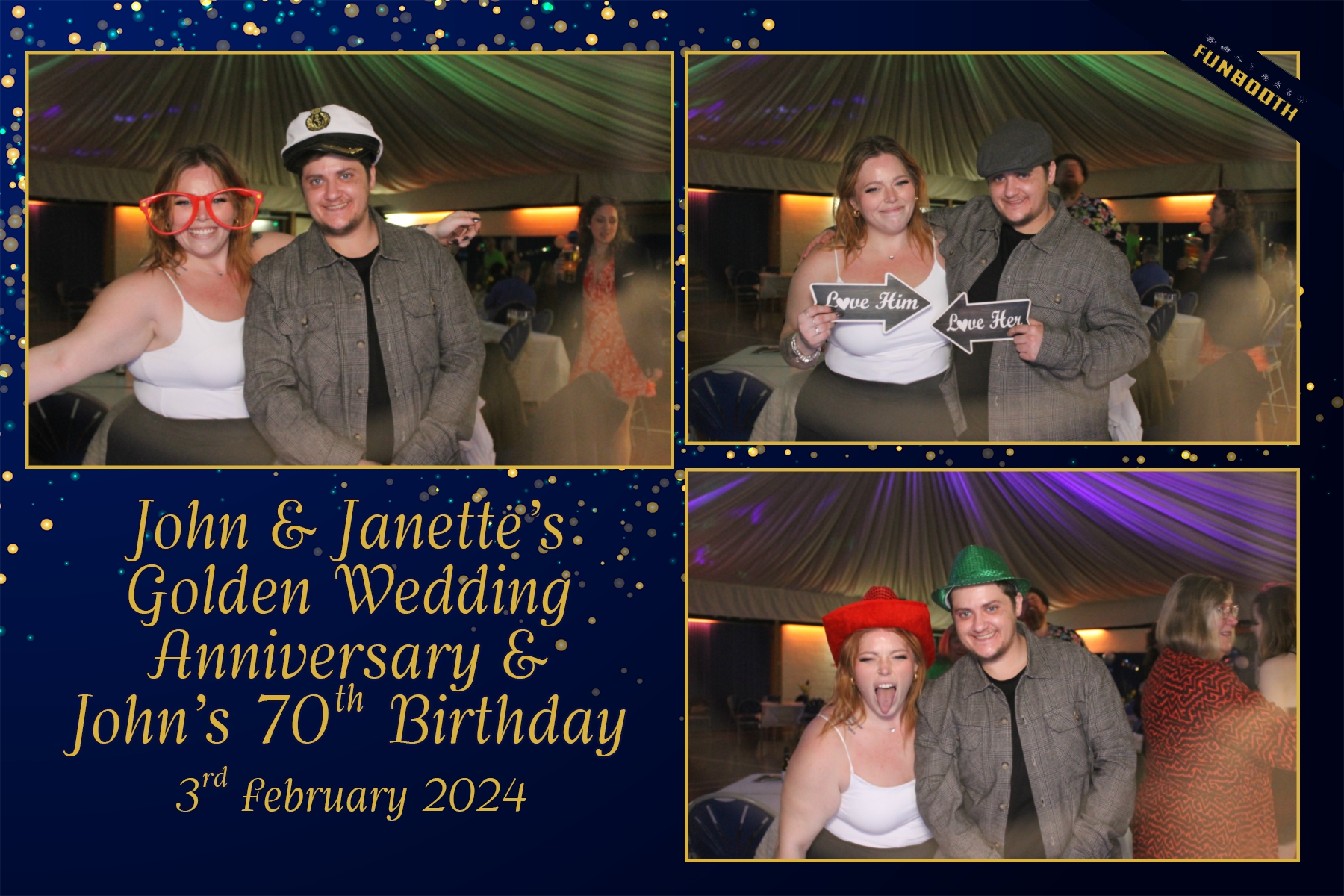 Golden Wedding & 70th Birthday | View more photos from the event at gallery.funbooth.uk.com/u/FunboothLTD1/Golden-Wedding-70th-Birthday