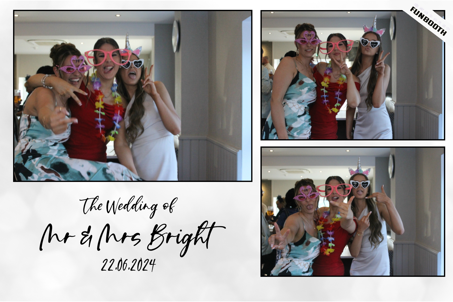 Mr & Mrs Bright | View more photos from the event at gallery.funbooth.uk.com/u/FunboothLTD1/Mr-Mrs-Bright