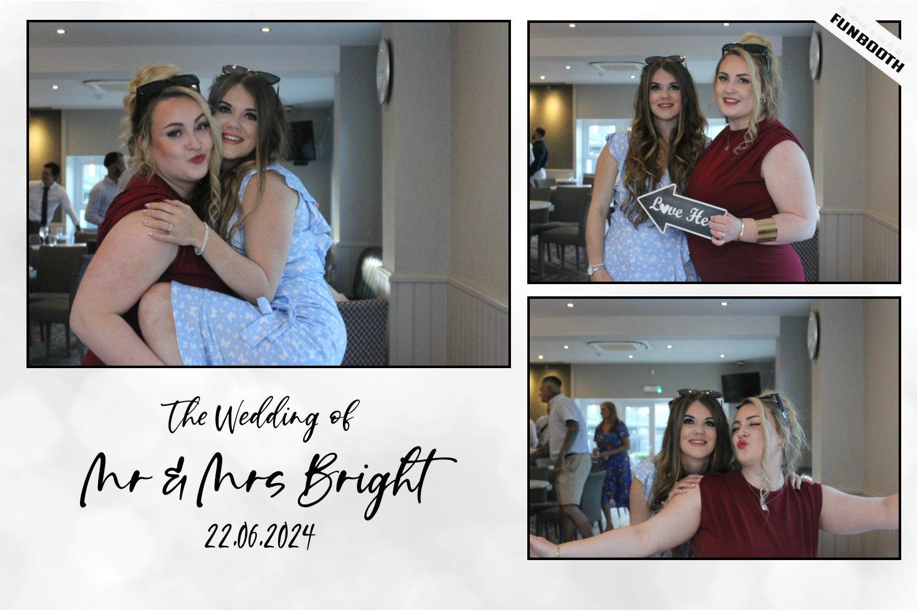 Mr & Mrs Bright | View more photos from the event at gallery.funbooth.uk.com/u/FunboothLTD1/Mr-Mrs-Bright