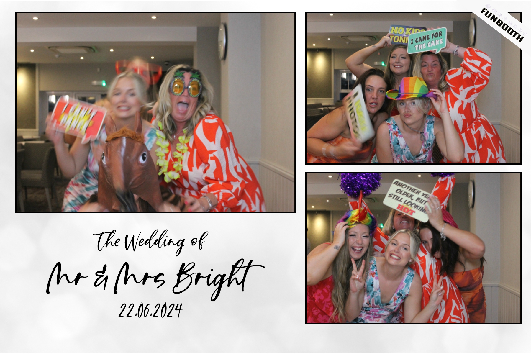 Mr & Mrs Bright | View more photos from the event at gallery.funbooth.uk.com/u/FunboothLTD1/Mr-Mrs-Bright