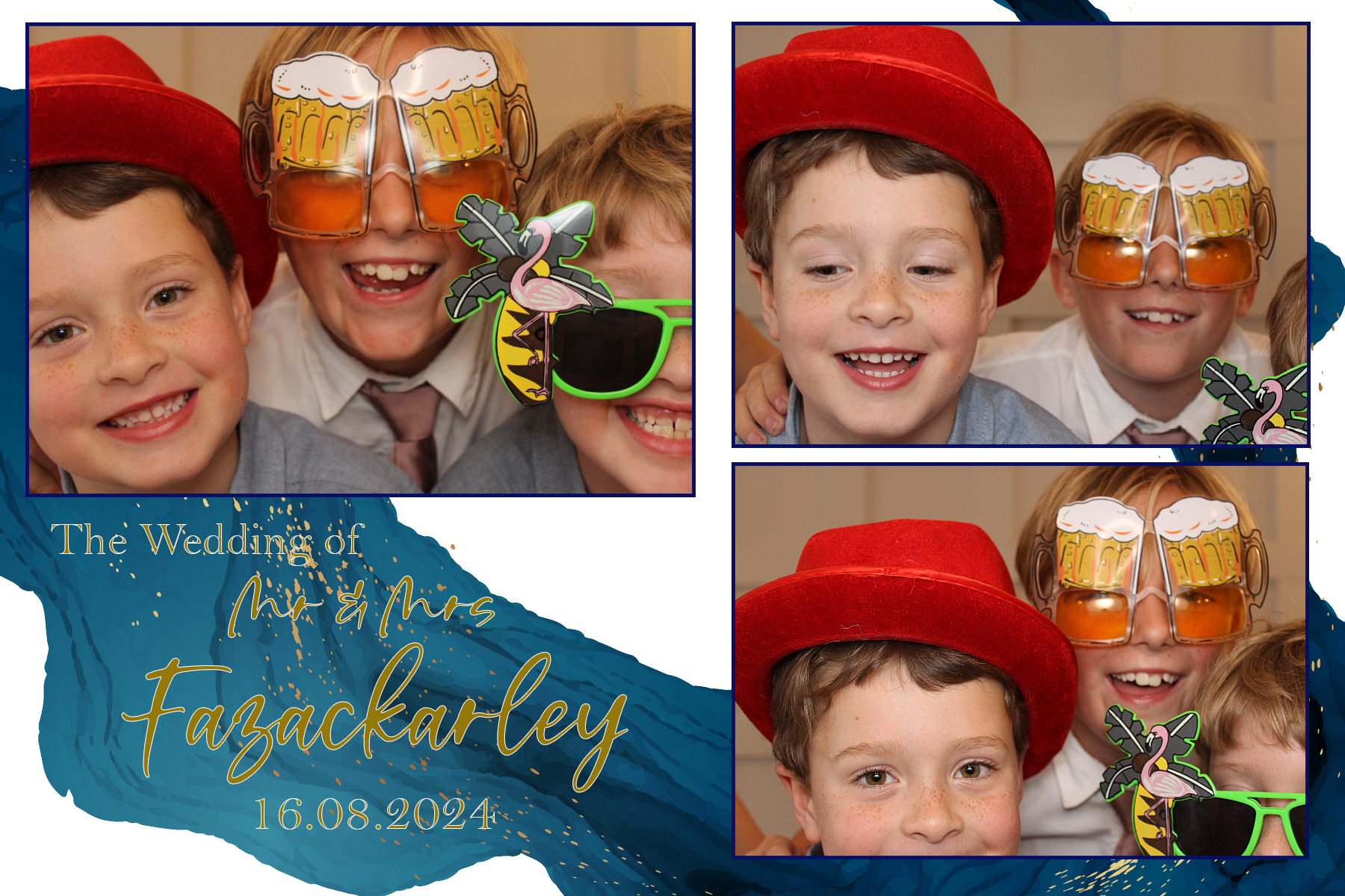 Mr & Mrs Fazackarley | View more photos from the event at gallery.funbooth.uk.com/u/FunboothLTD1/Mr-Mrs-Fazackarley