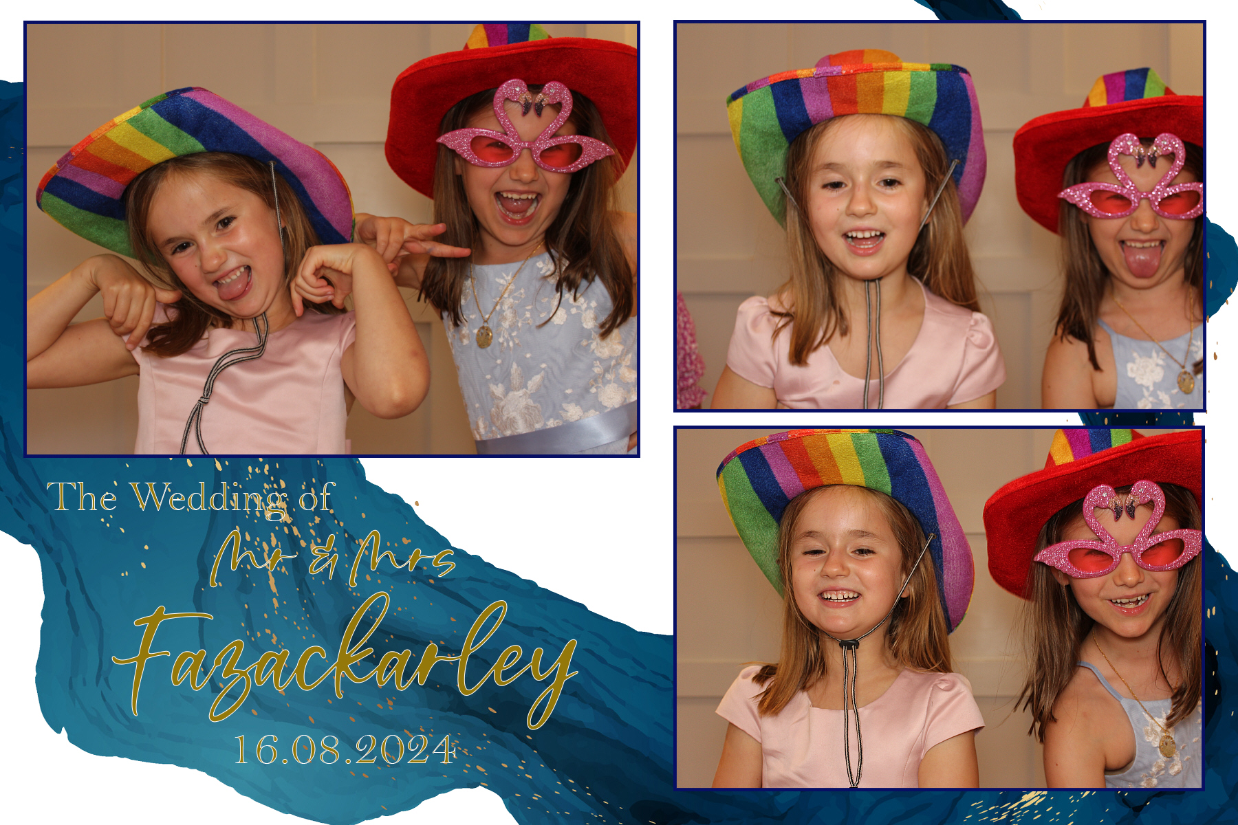 Mr & Mrs Fazackarley | View more photos from the event at gallery.funbooth.uk.com/u/FunboothLTD1/Mr-Mrs-Fazackarley
