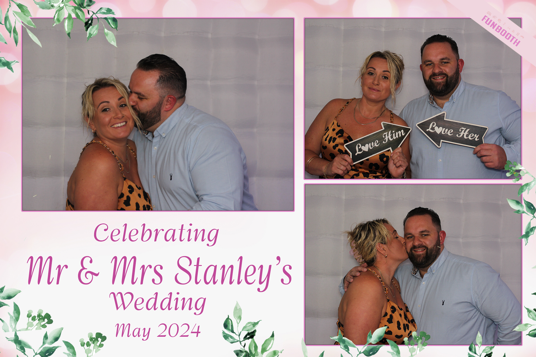 Mr & Mrs Stanley | View more photos from the event at gallery.funbooth.uk.com/u/FunboothLTD1/Mr-Mrs-Stanley
