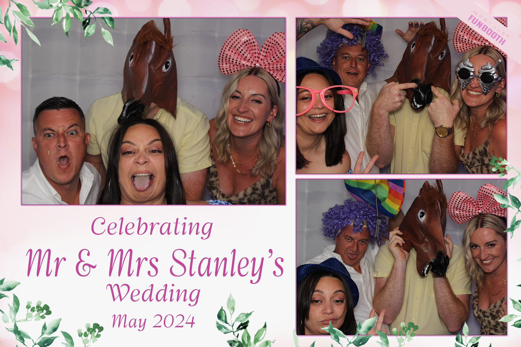 Mr & Mrs Stanley | View more photos from the event at gallery.funbooth.uk.com/u/FunboothLTD1/Mr-Mrs-Stanley