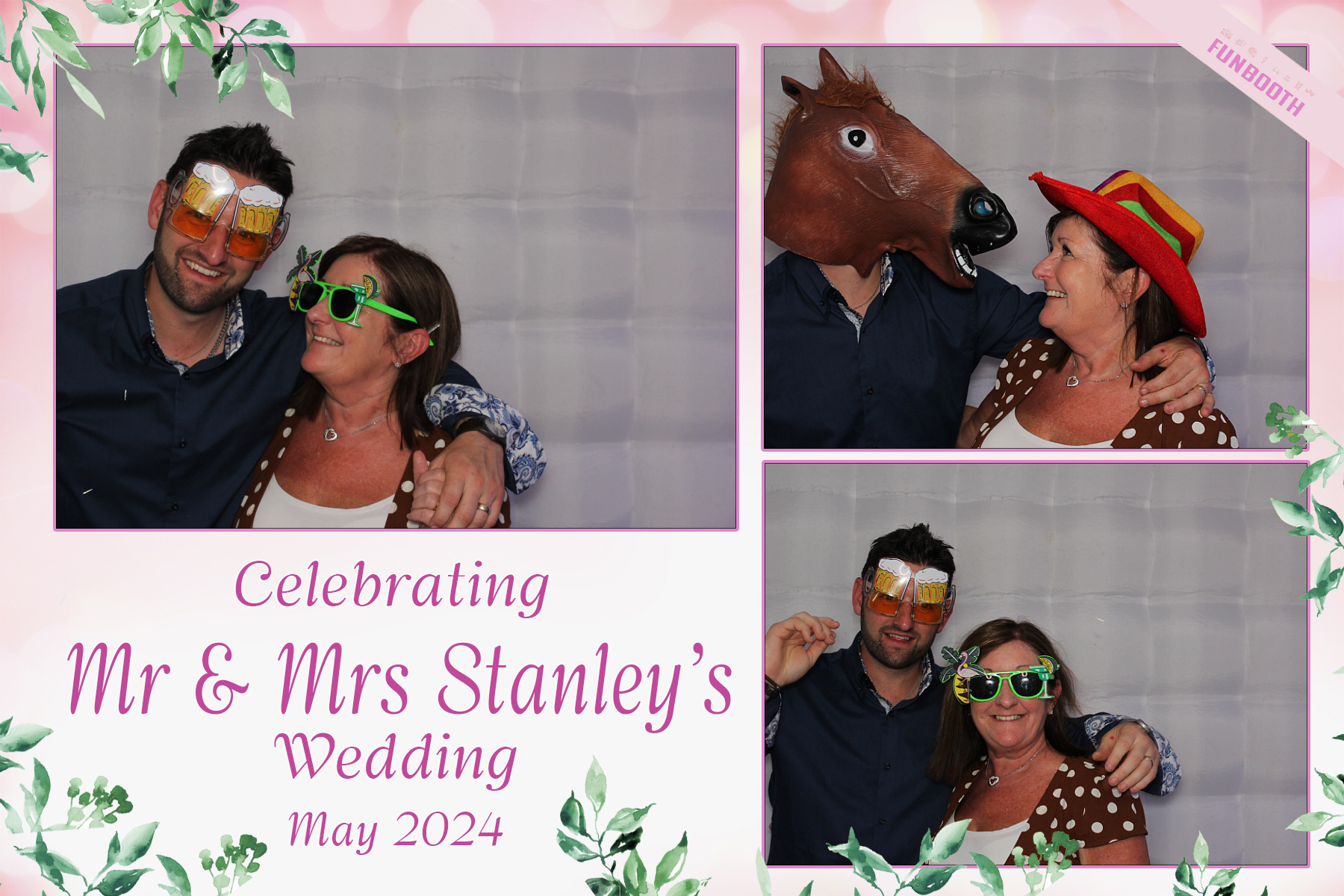 Mr & Mrs Stanley | View more photos from the event at gallery.funbooth.uk.com/u/FunboothLTD1/Mr-Mrs-Stanley