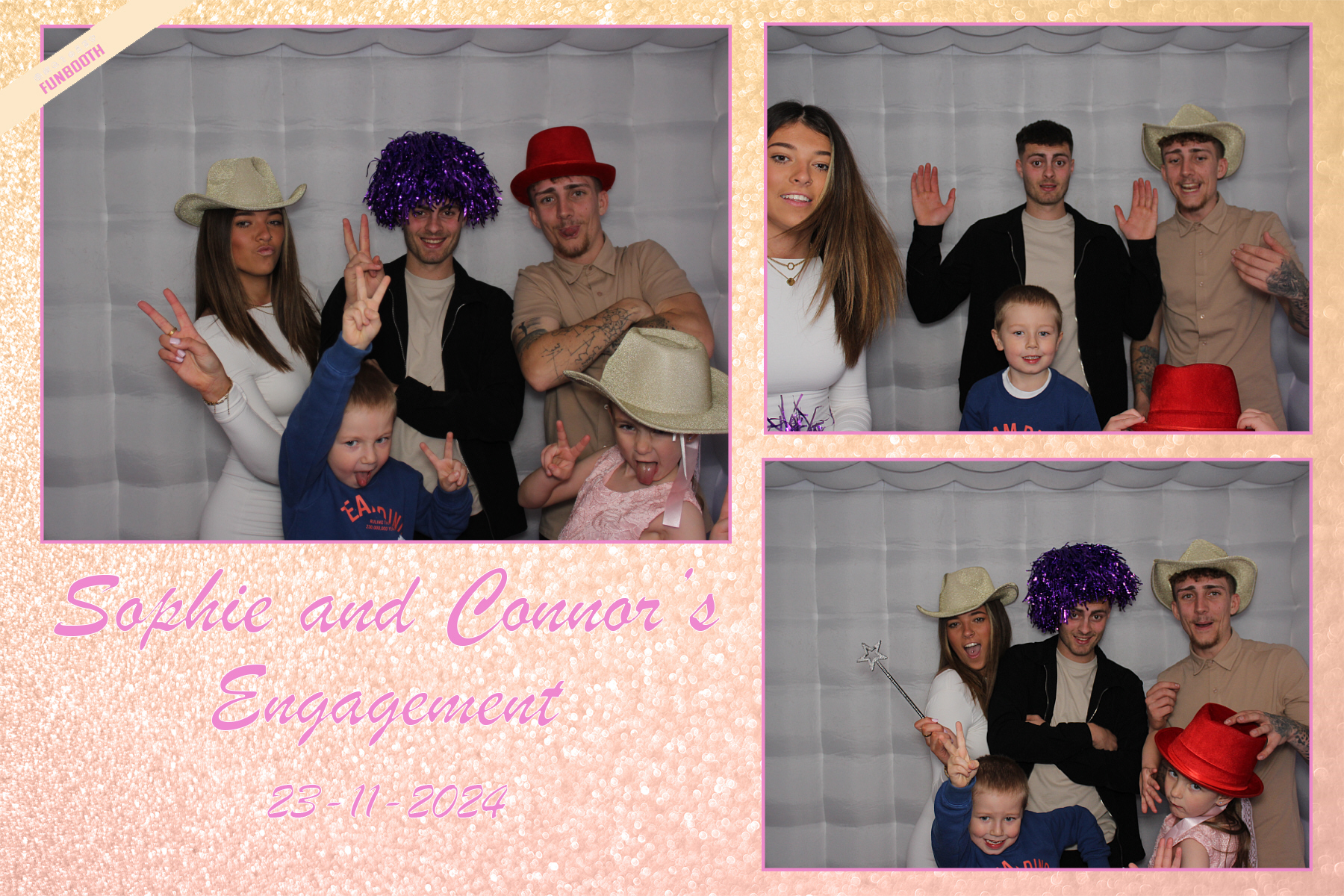 Sophie & Connor's Engagement Party | View more photos from the event at gallery.funbooth.uk.com/u/FunboothLTD1/Sophie-Connors-Engagement-Party