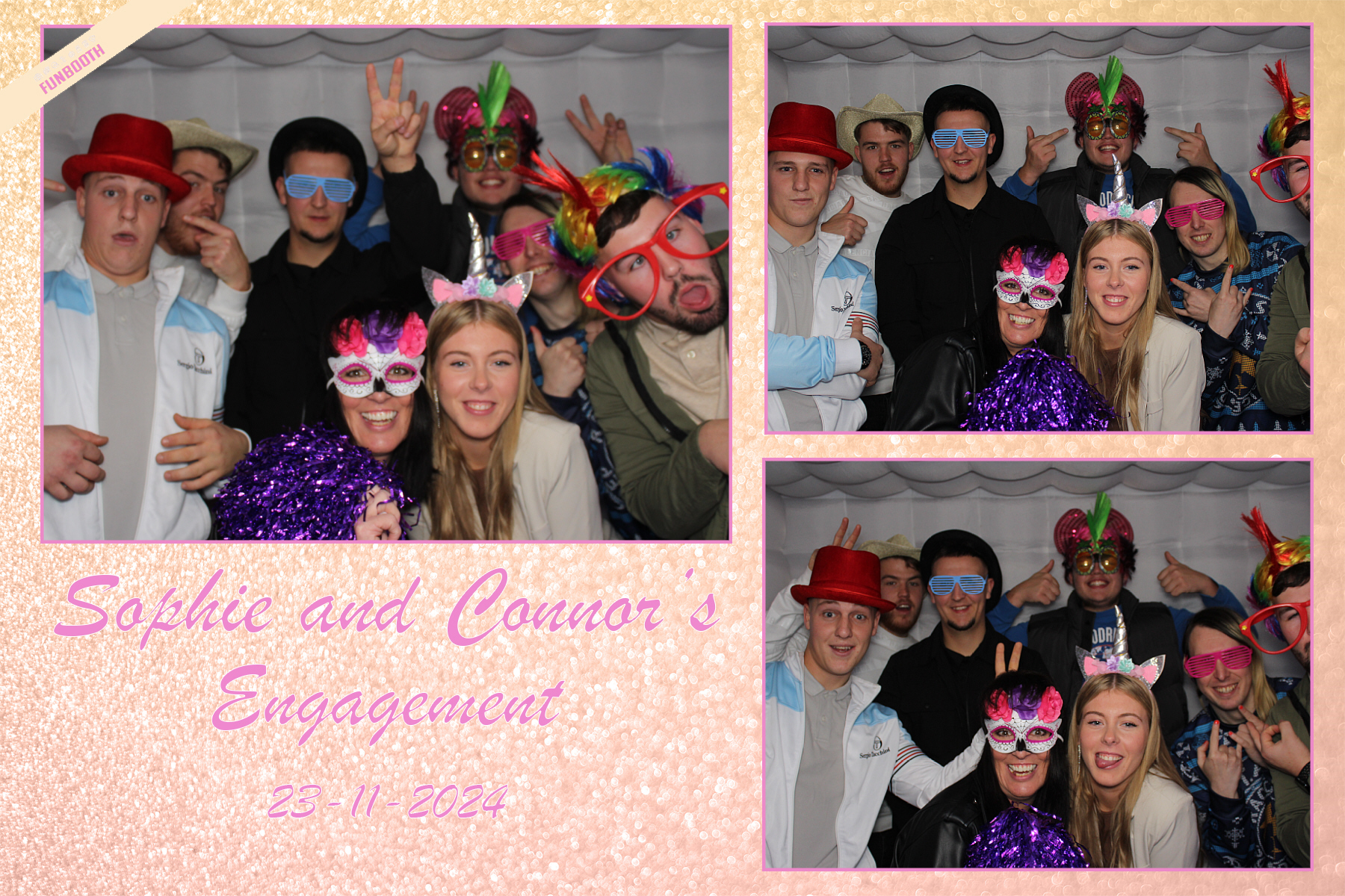 Sophie & Connor's Engagement Party | View more photos from the event at gallery.funbooth.uk.com/u/FunboothLTD1/Sophie-Connors-Engagement-Party