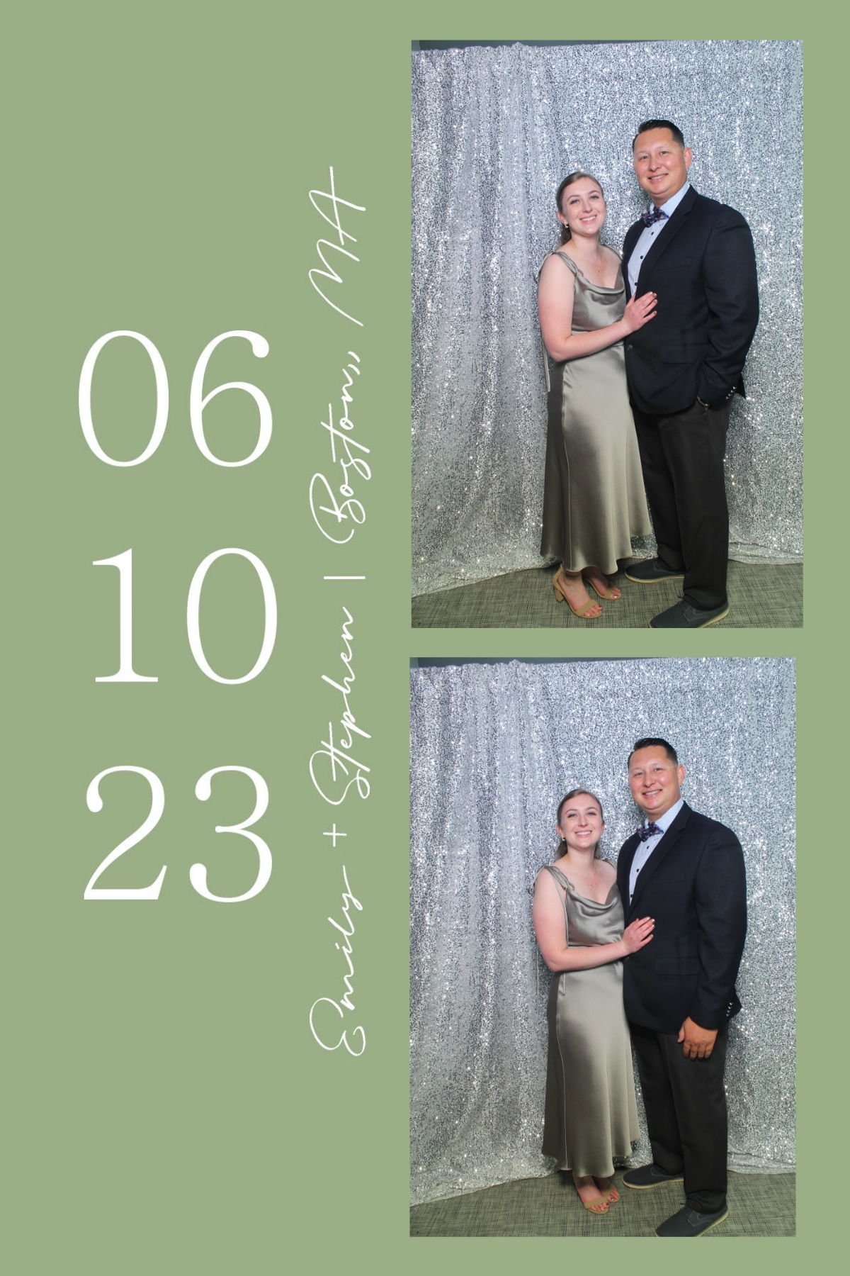 Emily and Stephen Wedding  | View more photos from the event at v1.boothgallery.com/u/HelloPhotoBoothRental/Emily-and-Stephen-Wedding