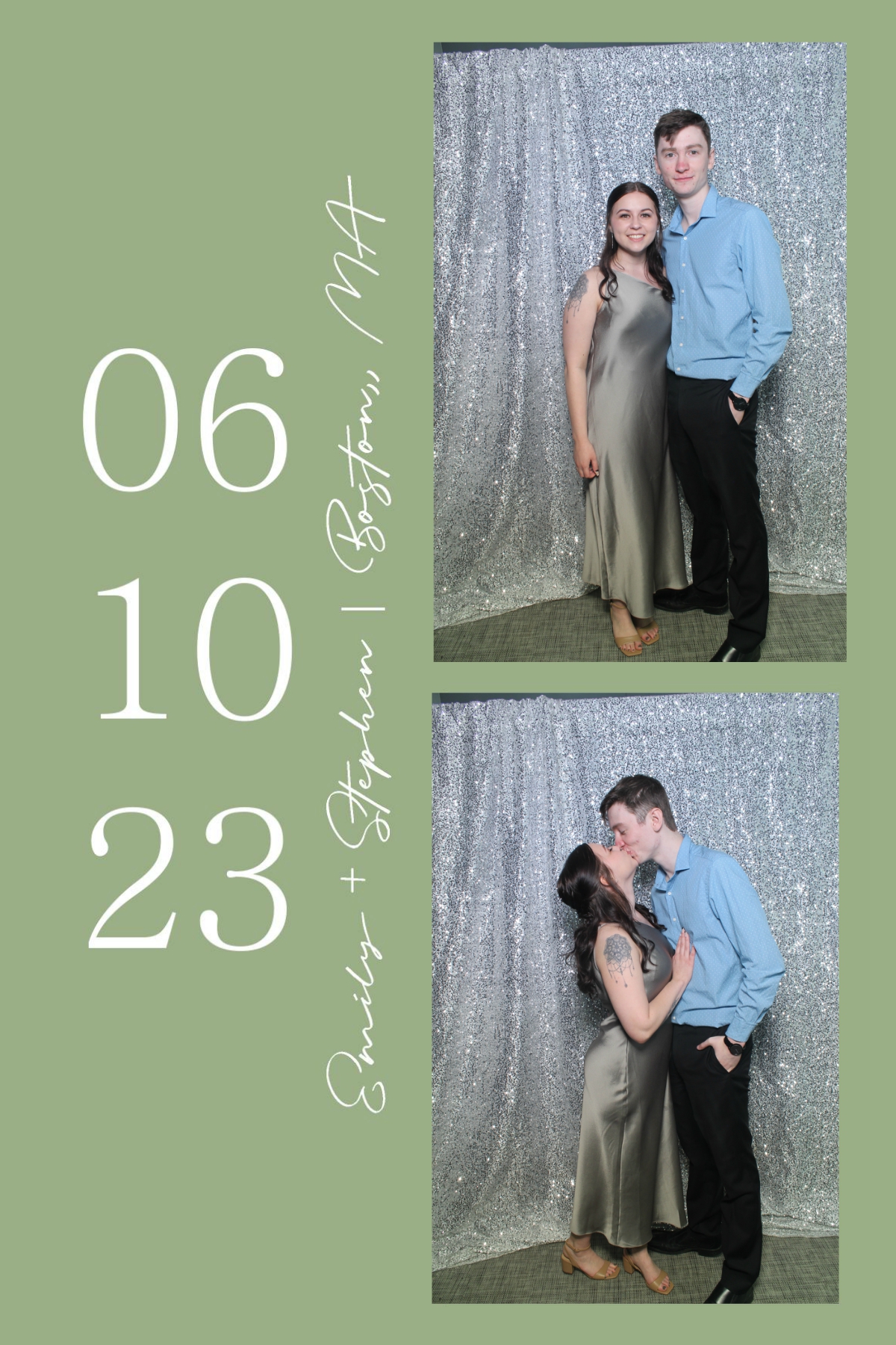 Emily and Stephen Wedding  | View more photos from the event at v1.boothgallery.com/u/HelloPhotoBoothRental/Emily-and-Stephen-Wedding