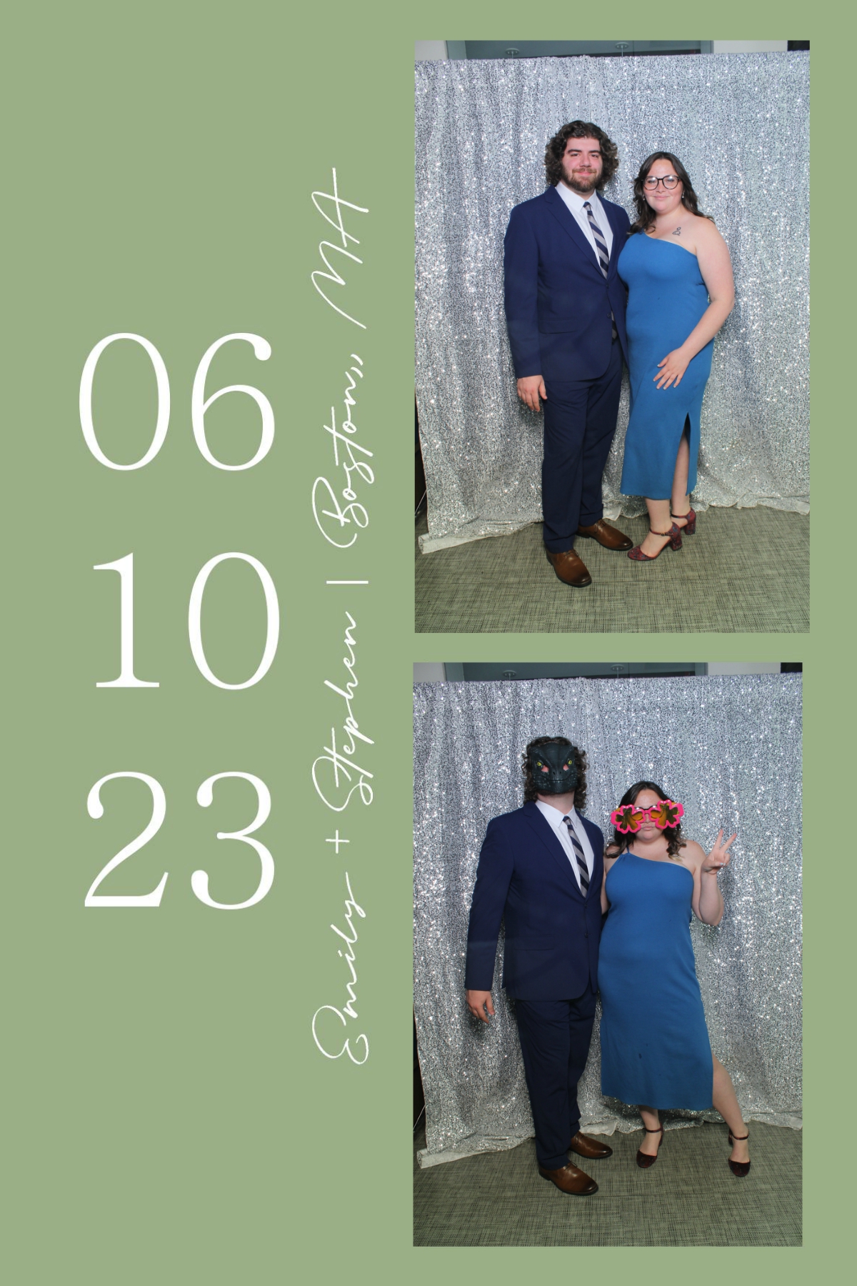 Emily and Stephen Wedding  | View more photos from the event at v1.boothgallery.com/u/HelloPhotoBoothRental/Emily-and-Stephen-Wedding