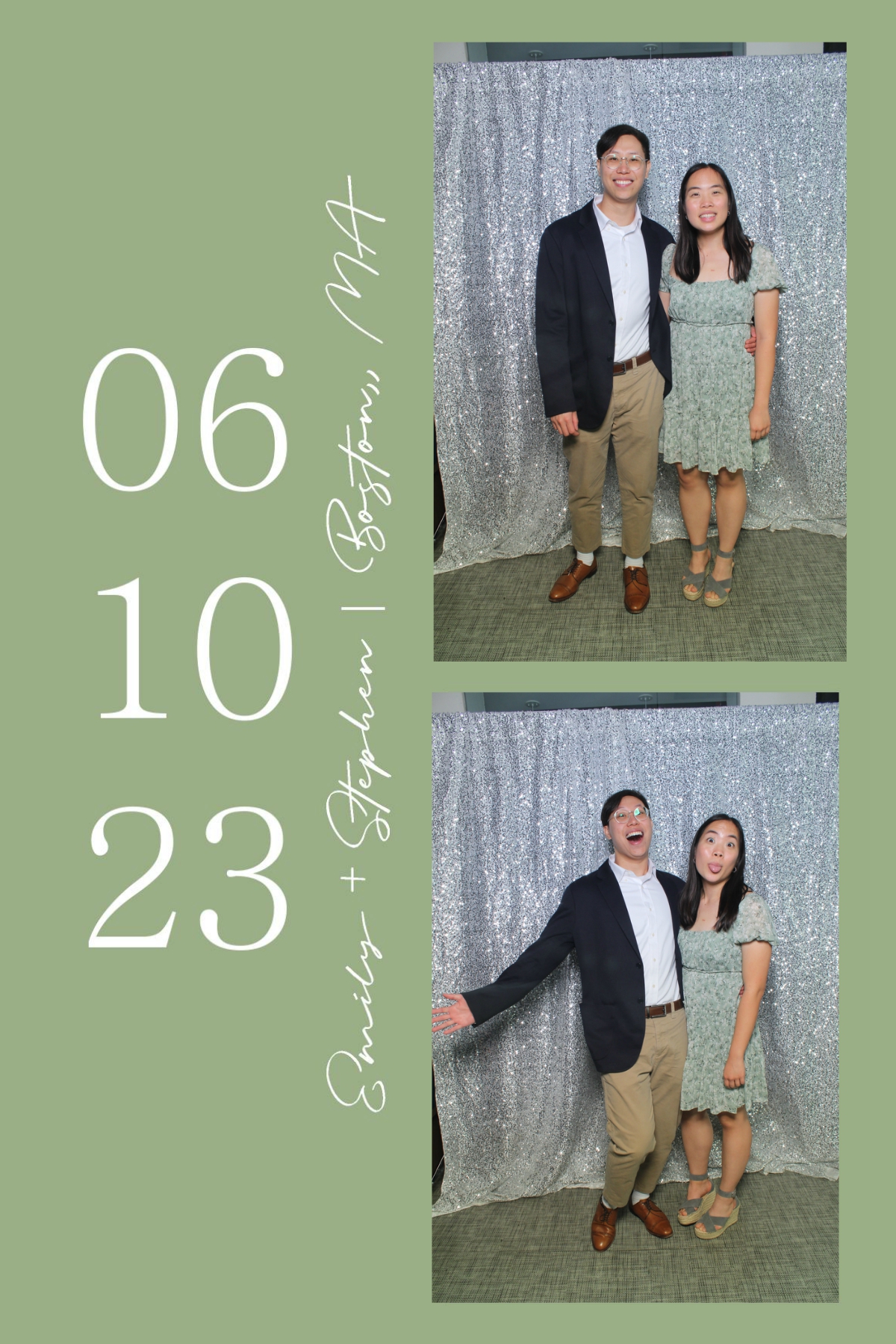 Emily and Stephen Wedding  | View more photos from the event at v1.boothgallery.com/u/HelloPhotoBoothRental/Emily-and-Stephen-Wedding