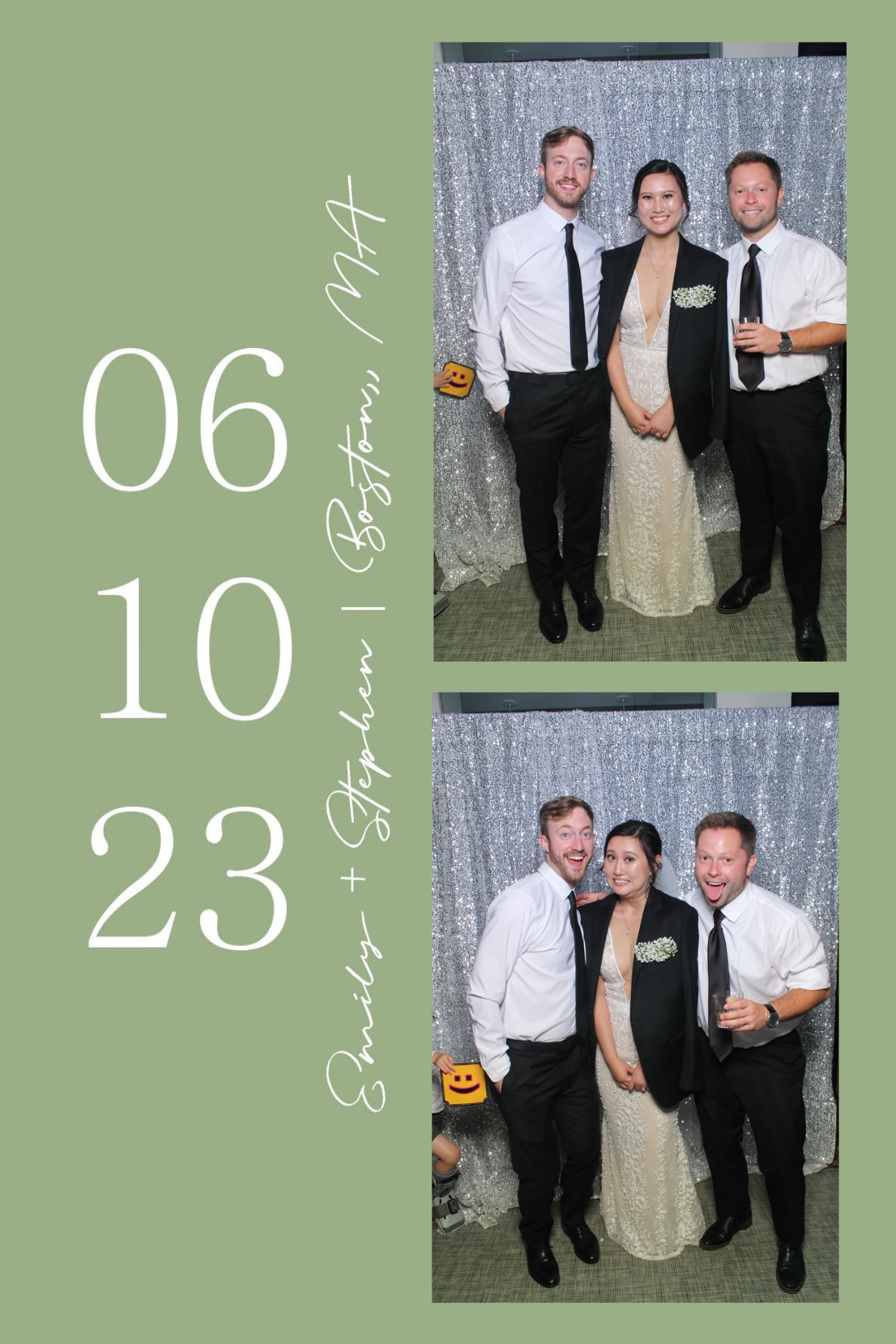 Emily and Stephen Wedding  | View more photos from the event at v1.boothgallery.com/u/HelloPhotoBoothRental/Emily-and-Stephen-Wedding