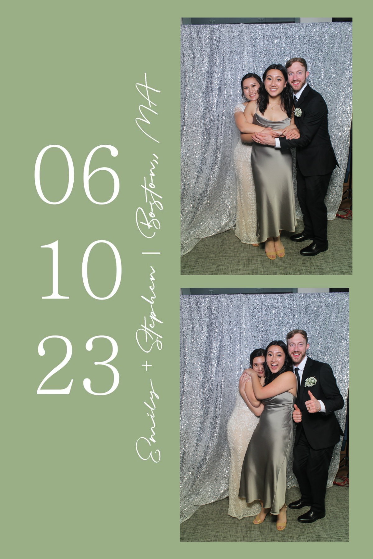 Emily and Stephen Wedding  | View more photos from the event at v1.boothgallery.com/u/HelloPhotoBoothRental/Emily-and-Stephen-Wedding