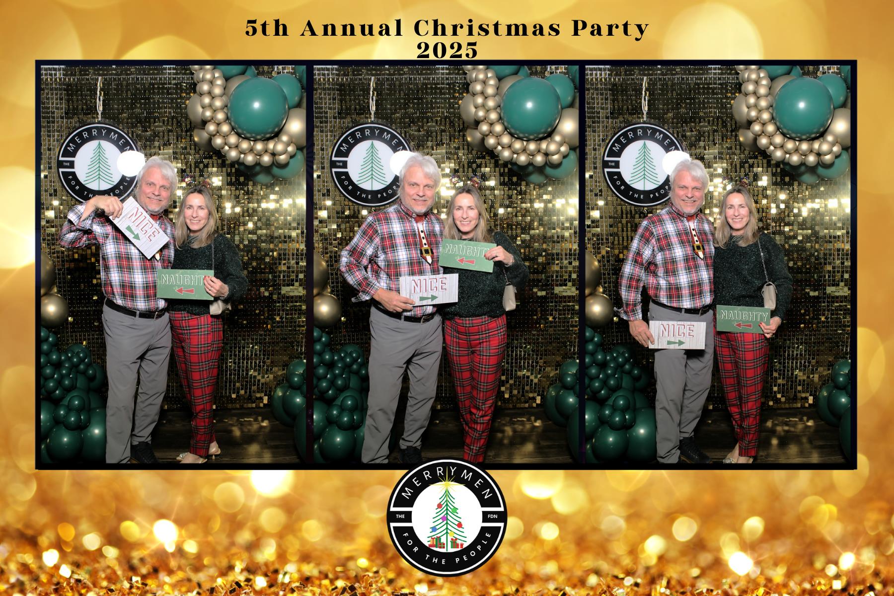 MerryMen 5th Annual Christmas Party | View more photos from the event at v1.boothgallery.com/u/HelloPhotoBoothRental/MerryMen-5th-Annual-Christmas-Party
