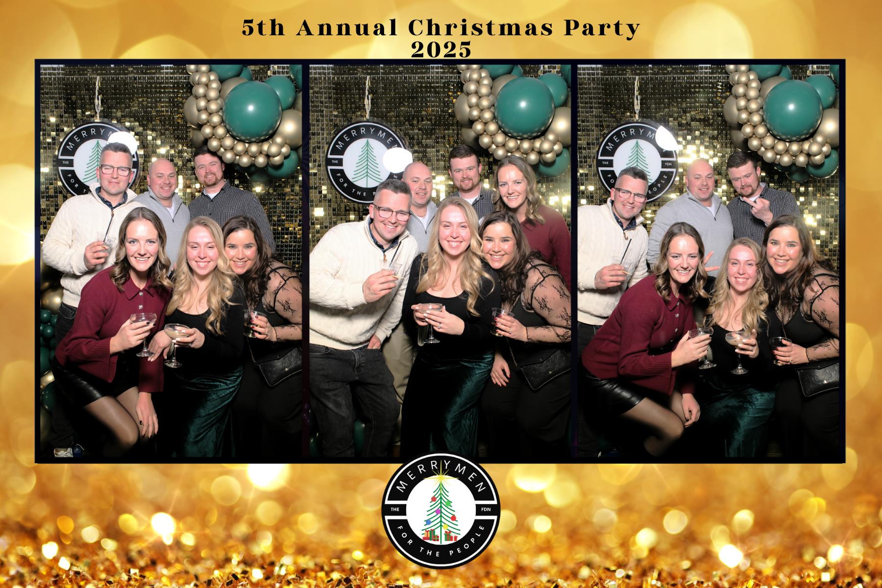 MerryMen 5th Annual Christmas Party | View more photos from the event at v1.boothgallery.com/u/HelloPhotoBoothRental/MerryMen-5th-Annual-Christmas-Party