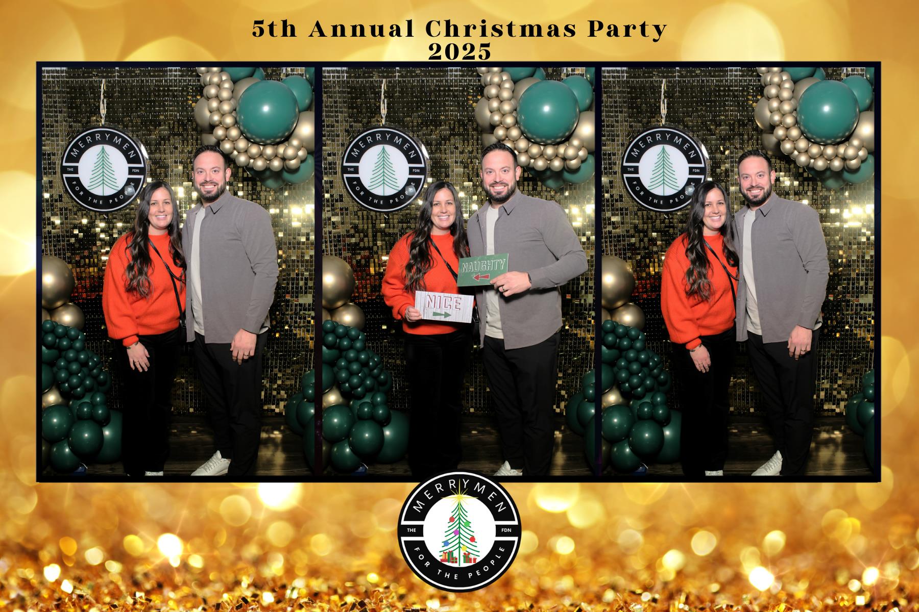 MerryMen 5th Annual Christmas Party | View more photos from the event at v1.boothgallery.com/u/HelloPhotoBoothRental/MerryMen-5th-Annual-Christmas-Party