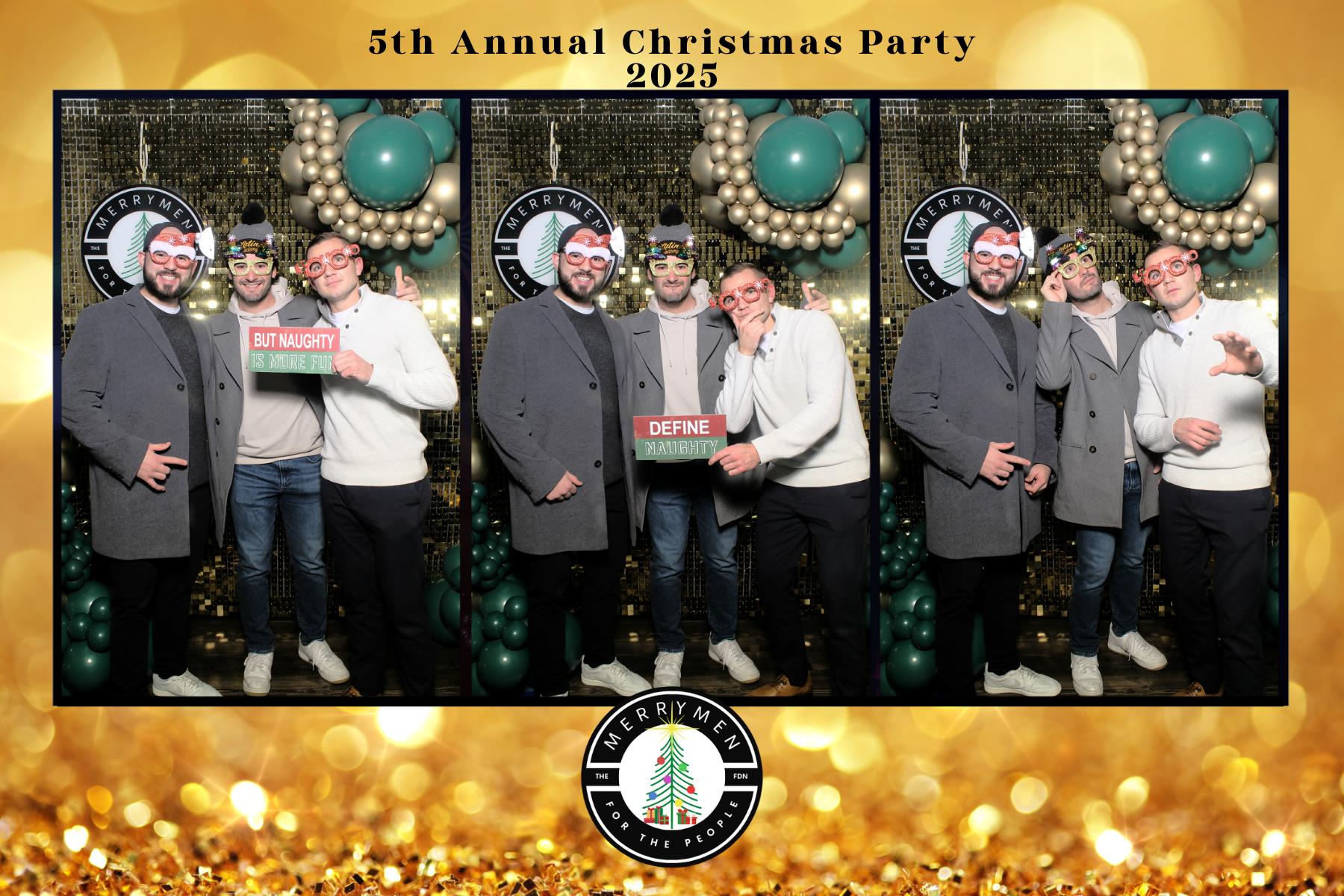 MerryMen 5th Annual Christmas Party | View more photos from the event at v1.boothgallery.com/u/HelloPhotoBoothRental/MerryMen-5th-Annual-Christmas-Party