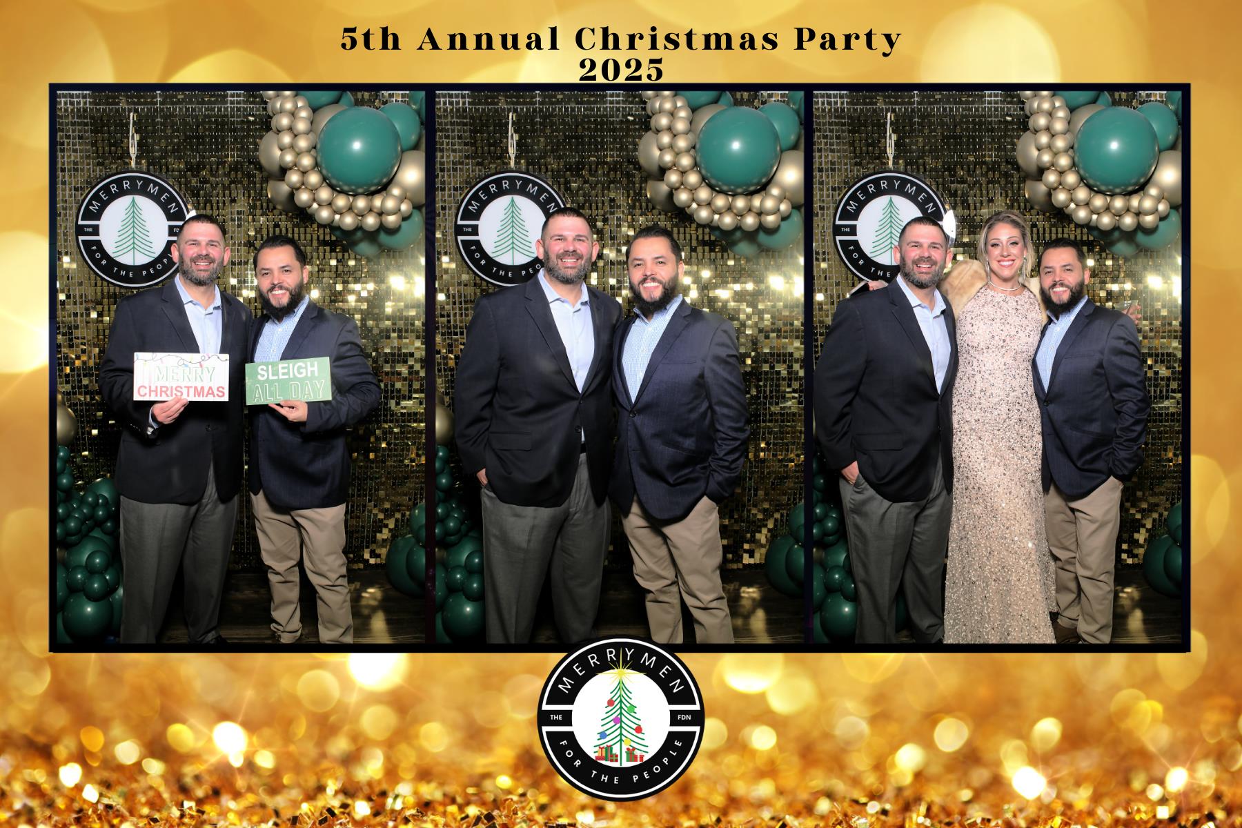 MerryMen 5th Annual Christmas Party | View more photos from the event at v1.boothgallery.com/u/HelloPhotoBoothRental/MerryMen-5th-Annual-Christmas-Party