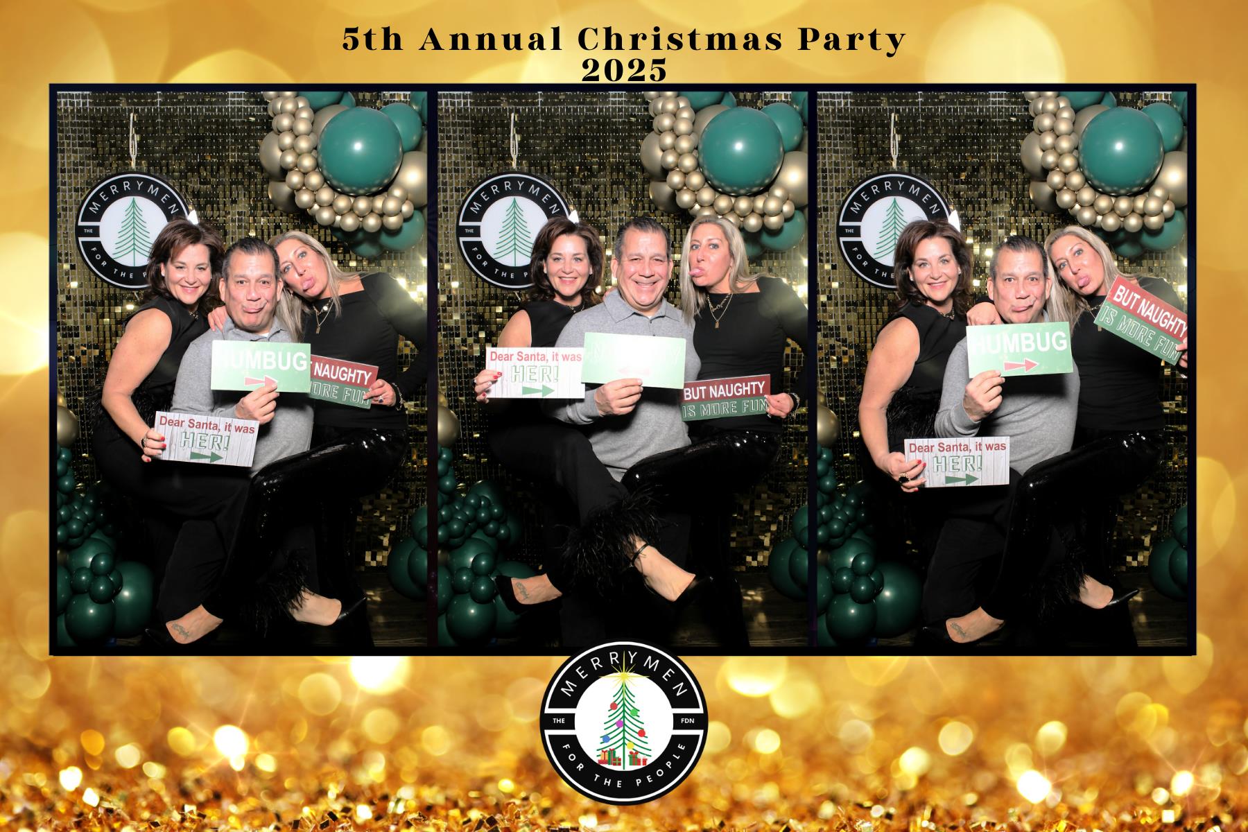 MerryMen 5th Annual Christmas Party | View more photos from the event at v1.boothgallery.com/u/HelloPhotoBoothRental/MerryMen-5th-Annual-Christmas-Party