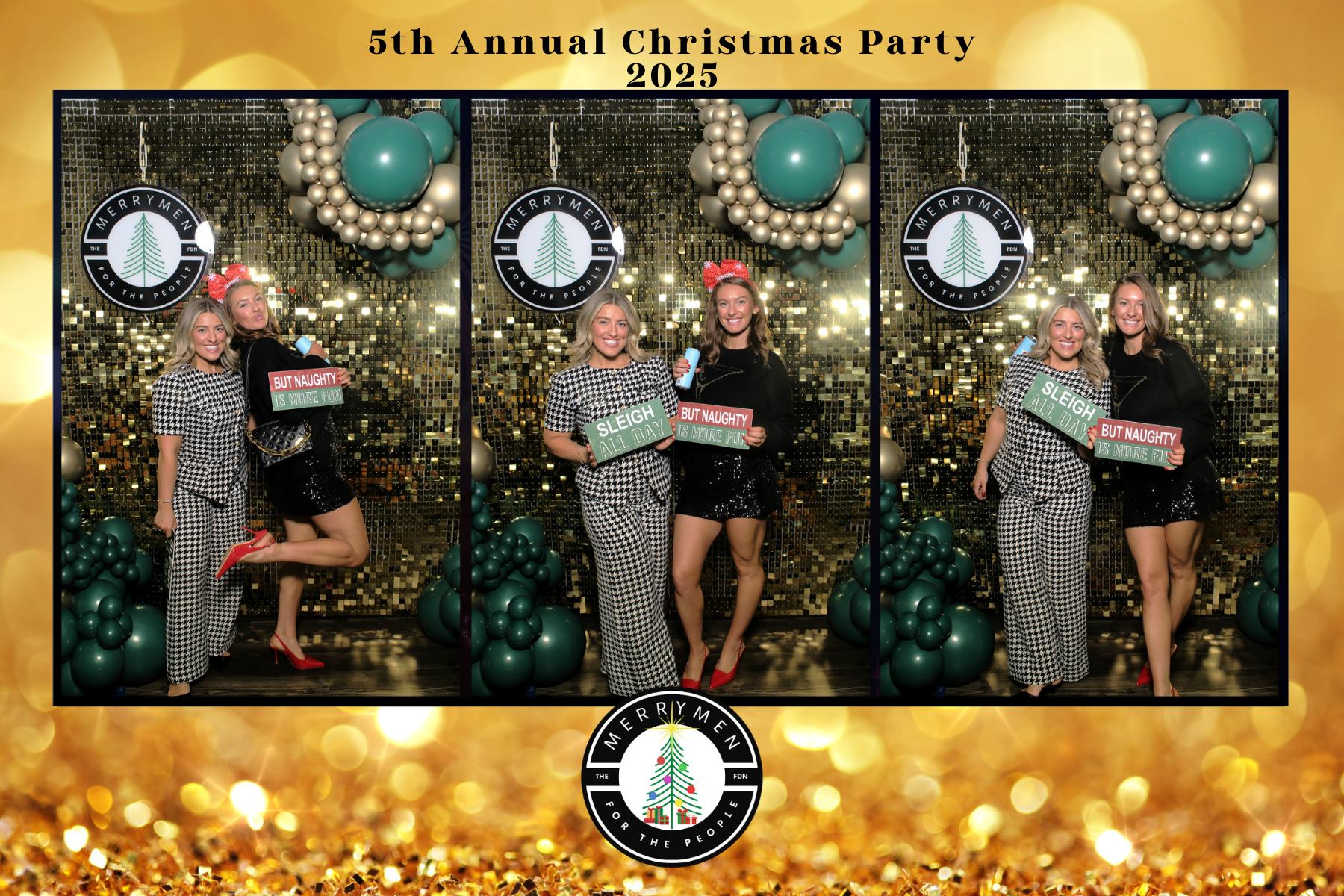 MerryMen 5th Annual Christmas Party | View more photos from the event at v1.boothgallery.com/u/HelloPhotoBoothRental/MerryMen-5th-Annual-Christmas-Party