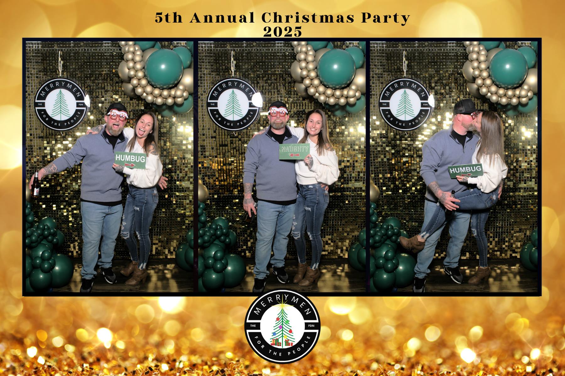 MerryMen 5th Annual Christmas Party | View more photos from the event at v1.boothgallery.com/u/HelloPhotoBoothRental/MerryMen-5th-Annual-Christmas-Party