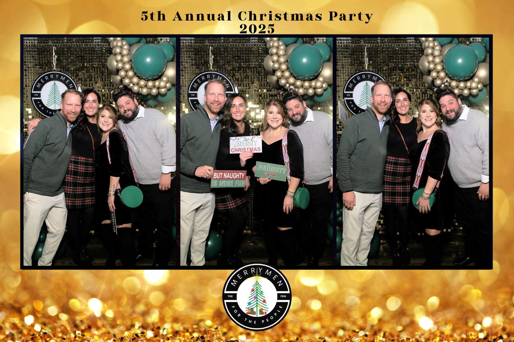 MerryMen 5th Annual Christmas Party | View more photos from the event at v1.boothgallery.com/u/HelloPhotoBoothRental/MerryMen-5th-Annual-Christmas-Party