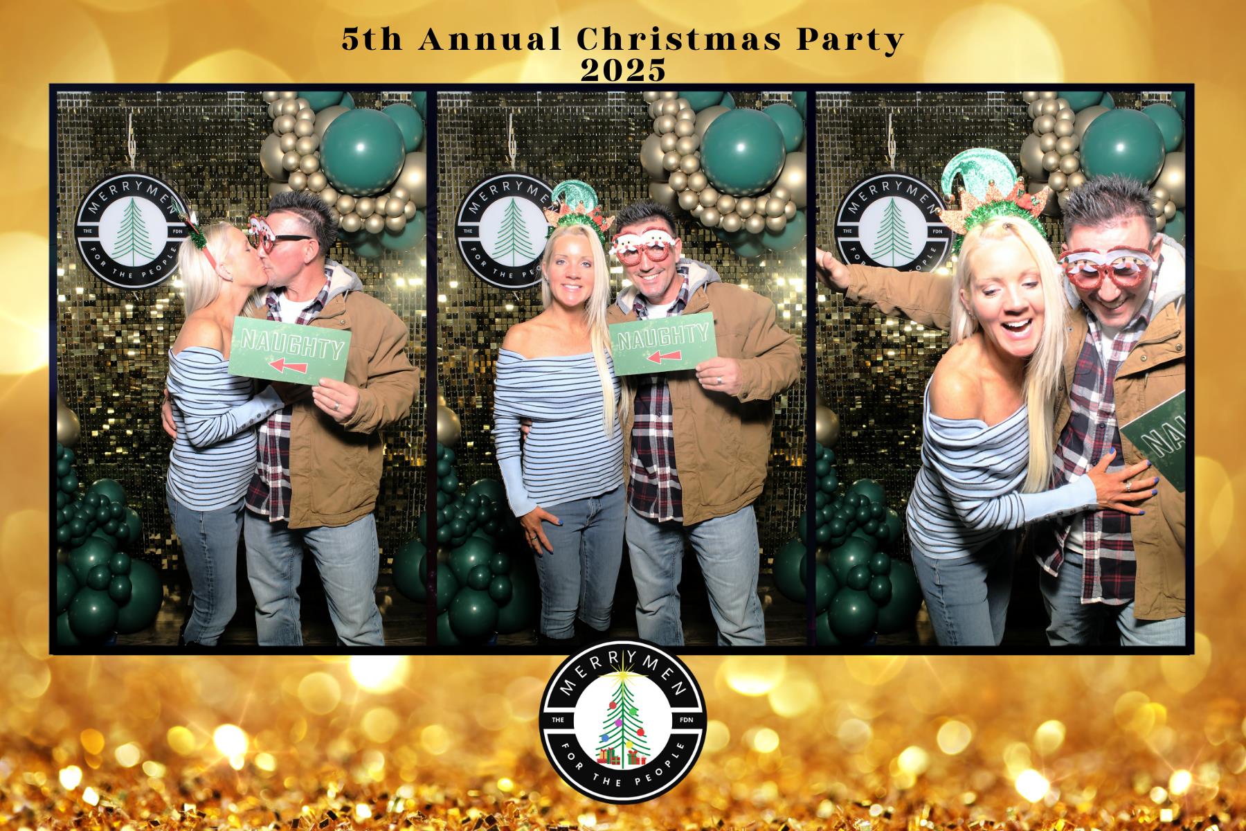 MerryMen 5th Annual Christmas Party | View more photos from the event at v1.boothgallery.com/u/HelloPhotoBoothRental/MerryMen-5th-Annual-Christmas-Party