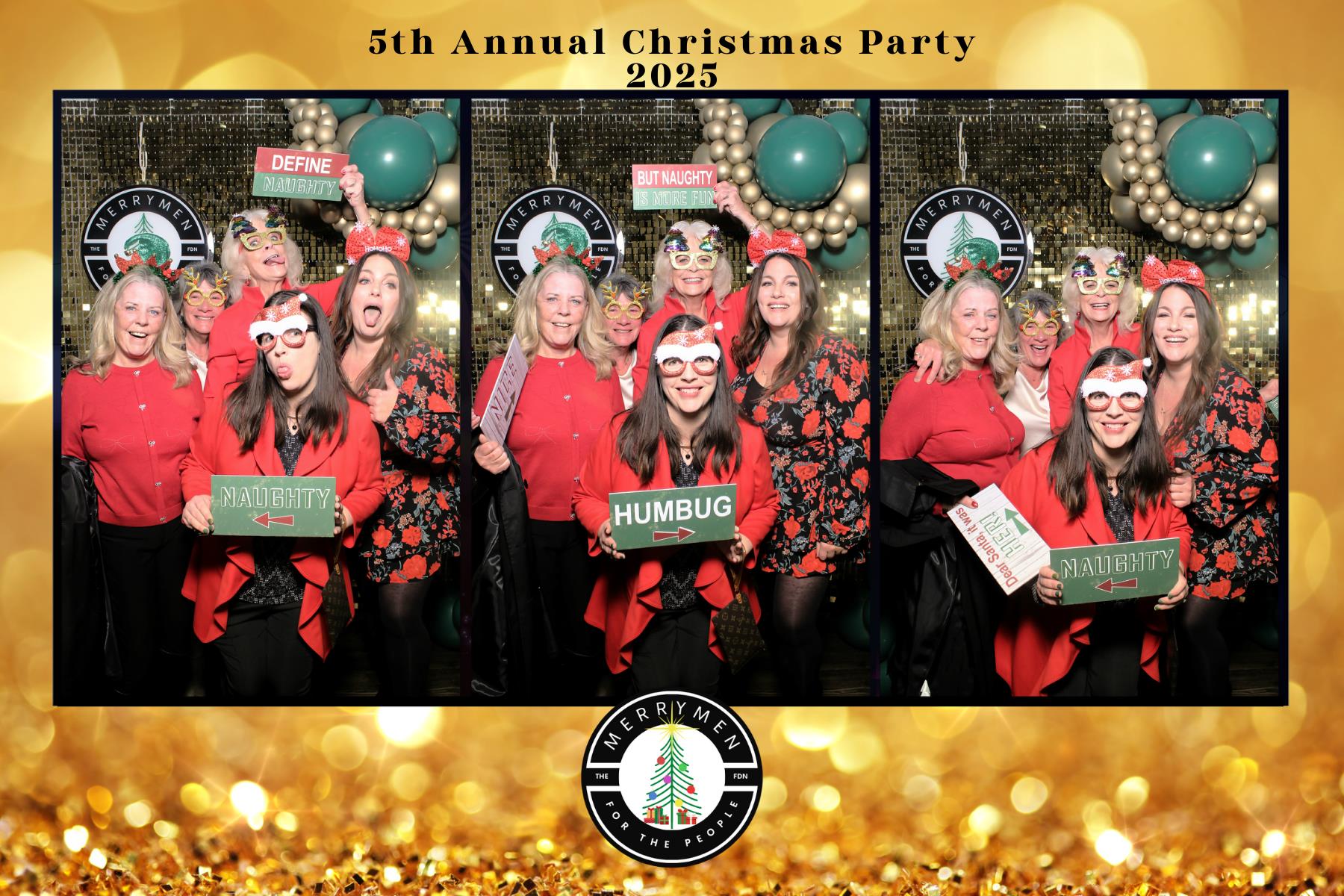 MerryMen 5th Annual Christmas Party | View more photos from the event at v1.boothgallery.com/u/HelloPhotoBoothRental/MerryMen-5th-Annual-Christmas-Party
