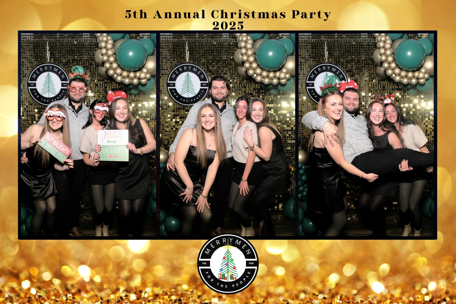 MerryMen 5th Annual Christmas Party | View more photos from the event at v1.boothgallery.com/u/HelloPhotoBoothRental/MerryMen-5th-Annual-Christmas-Party