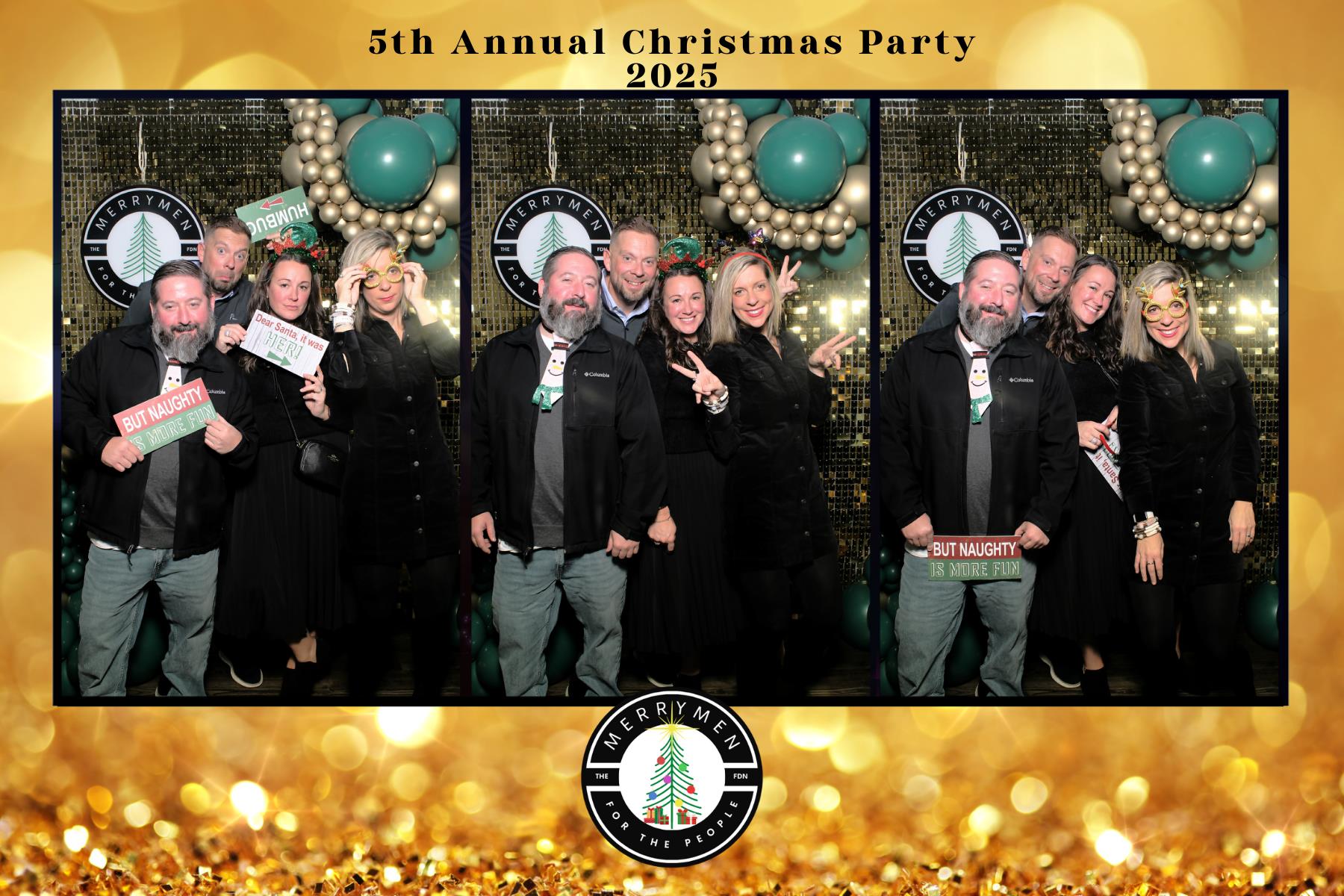 MerryMen 5th Annual Christmas Party | View more photos from the event at v1.boothgallery.com/u/HelloPhotoBoothRental/MerryMen-5th-Annual-Christmas-Party