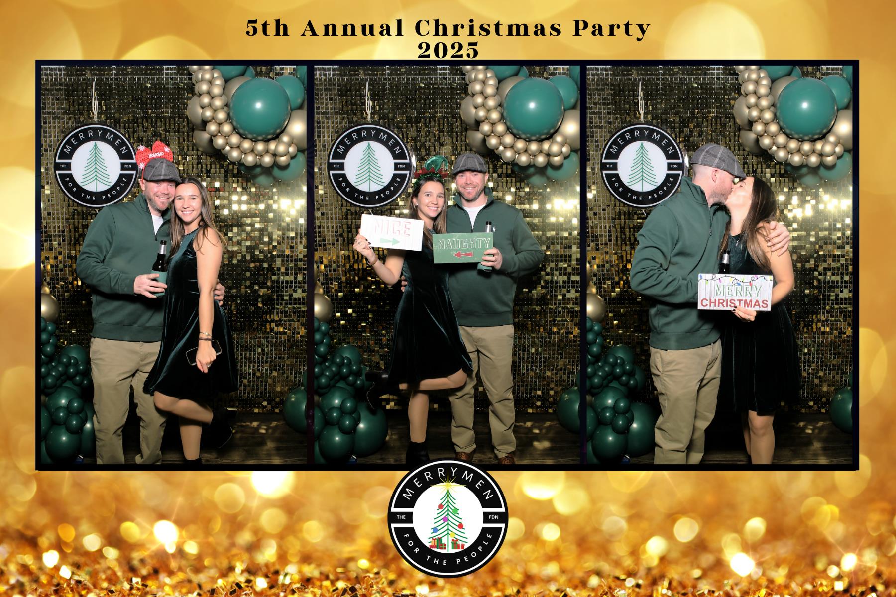 MerryMen 5th Annual Christmas Party | View more photos from the event at v1.boothgallery.com/u/HelloPhotoBoothRental/MerryMen-5th-Annual-Christmas-Party