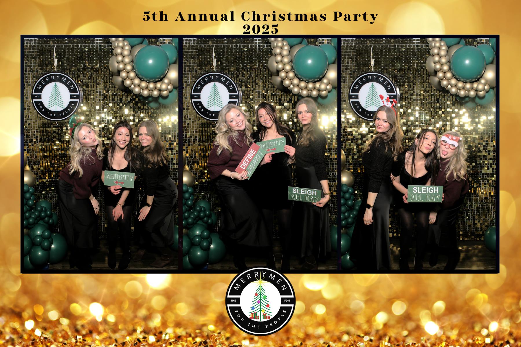 MerryMen 5th Annual Christmas Party | View more photos from the event at v1.boothgallery.com/u/HelloPhotoBoothRental/MerryMen-5th-Annual-Christmas-Party