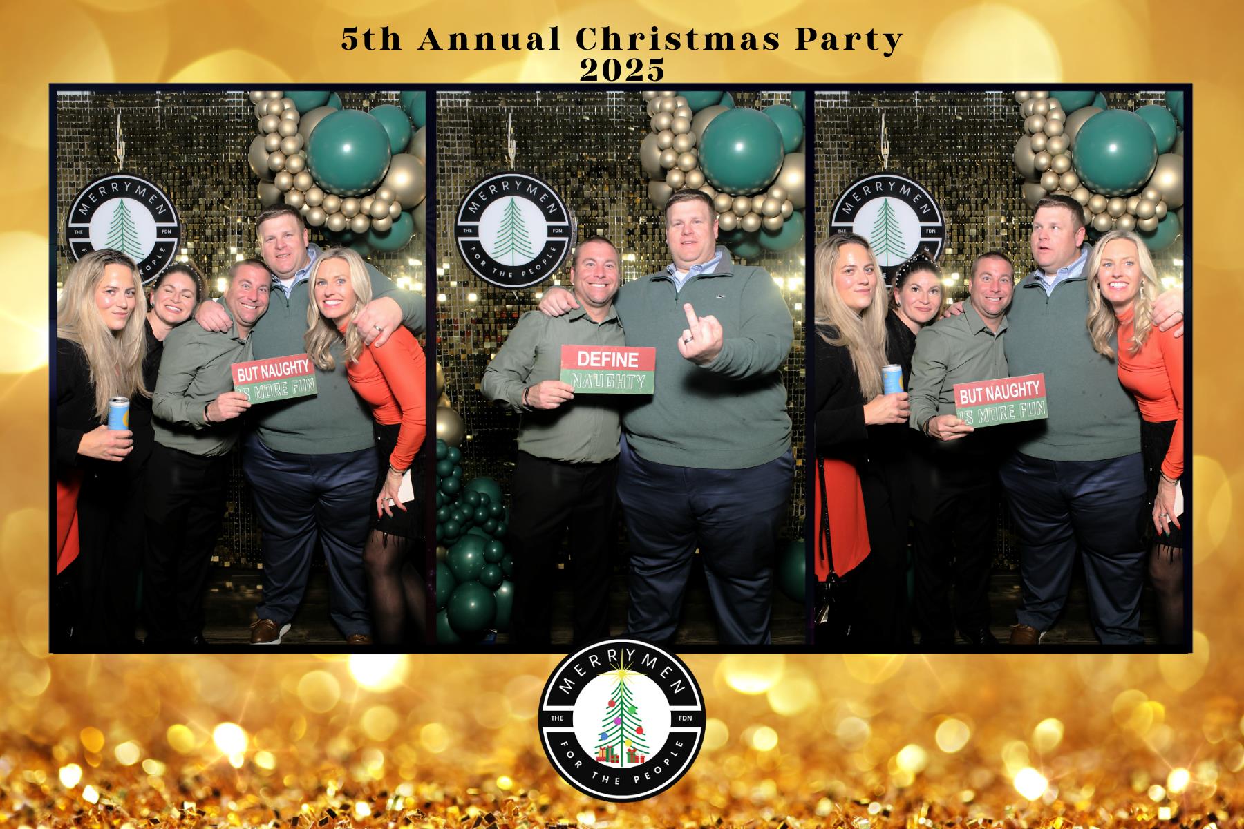 MerryMen 5th Annual Christmas Party | View more photos from the event at v1.boothgallery.com/u/HelloPhotoBoothRental/MerryMen-5th-Annual-Christmas-Party
