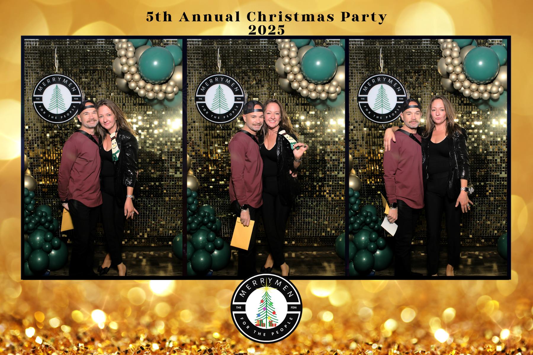 MerryMen 5th Annual Christmas Party | View more photos from the event at v1.boothgallery.com/u/HelloPhotoBoothRental/MerryMen-5th-Annual-Christmas-Party
