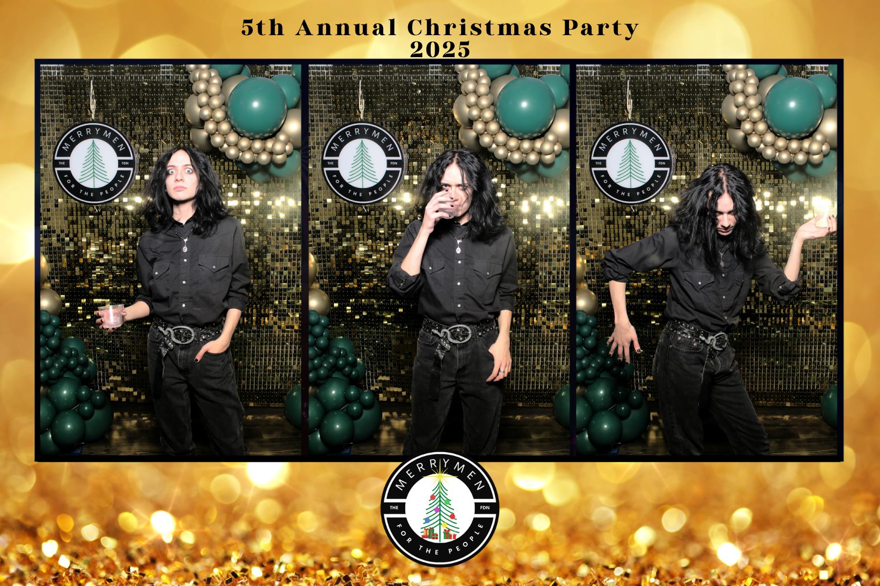 MerryMen 5th Annual Christmas Party | View more photos from the event at v1.boothgallery.com/u/HelloPhotoBoothRental/MerryMen-5th-Annual-Christmas-Party