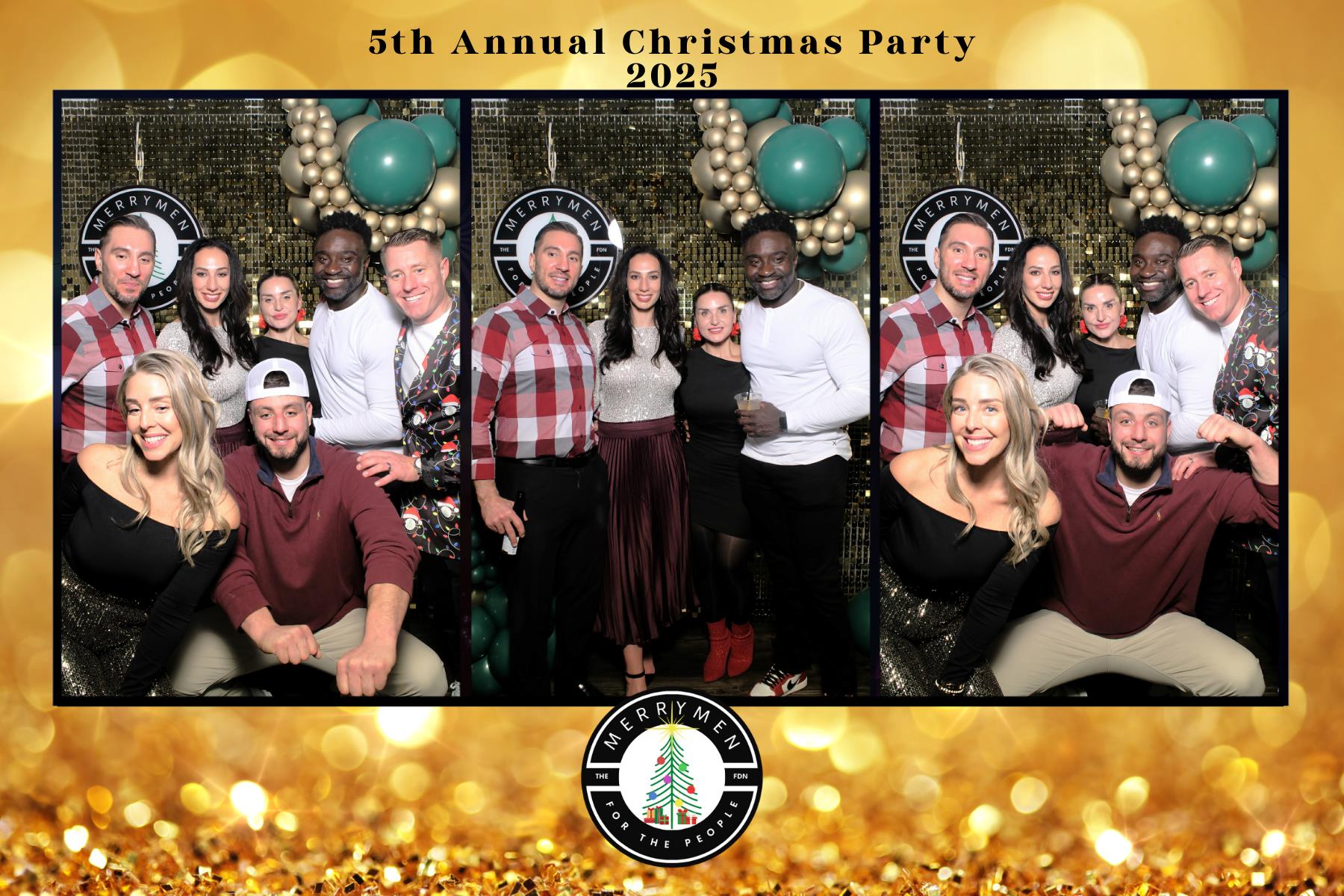 MerryMen 5th Annual Christmas Party | View more photos from the event at v1.boothgallery.com/u/HelloPhotoBoothRental/MerryMen-5th-Annual-Christmas-Party